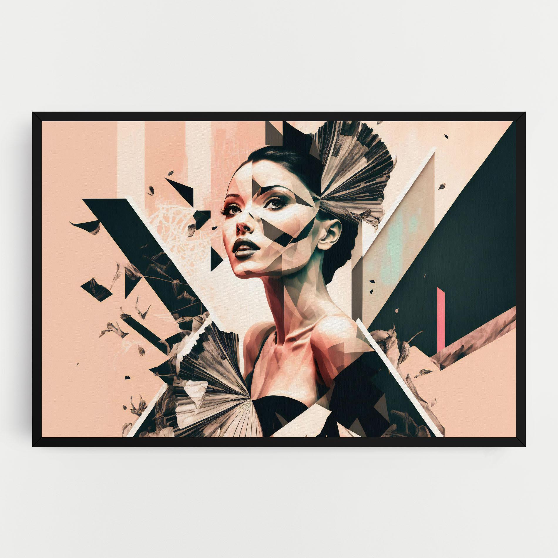 Tablou Canvas Fashionista Design mockup 0