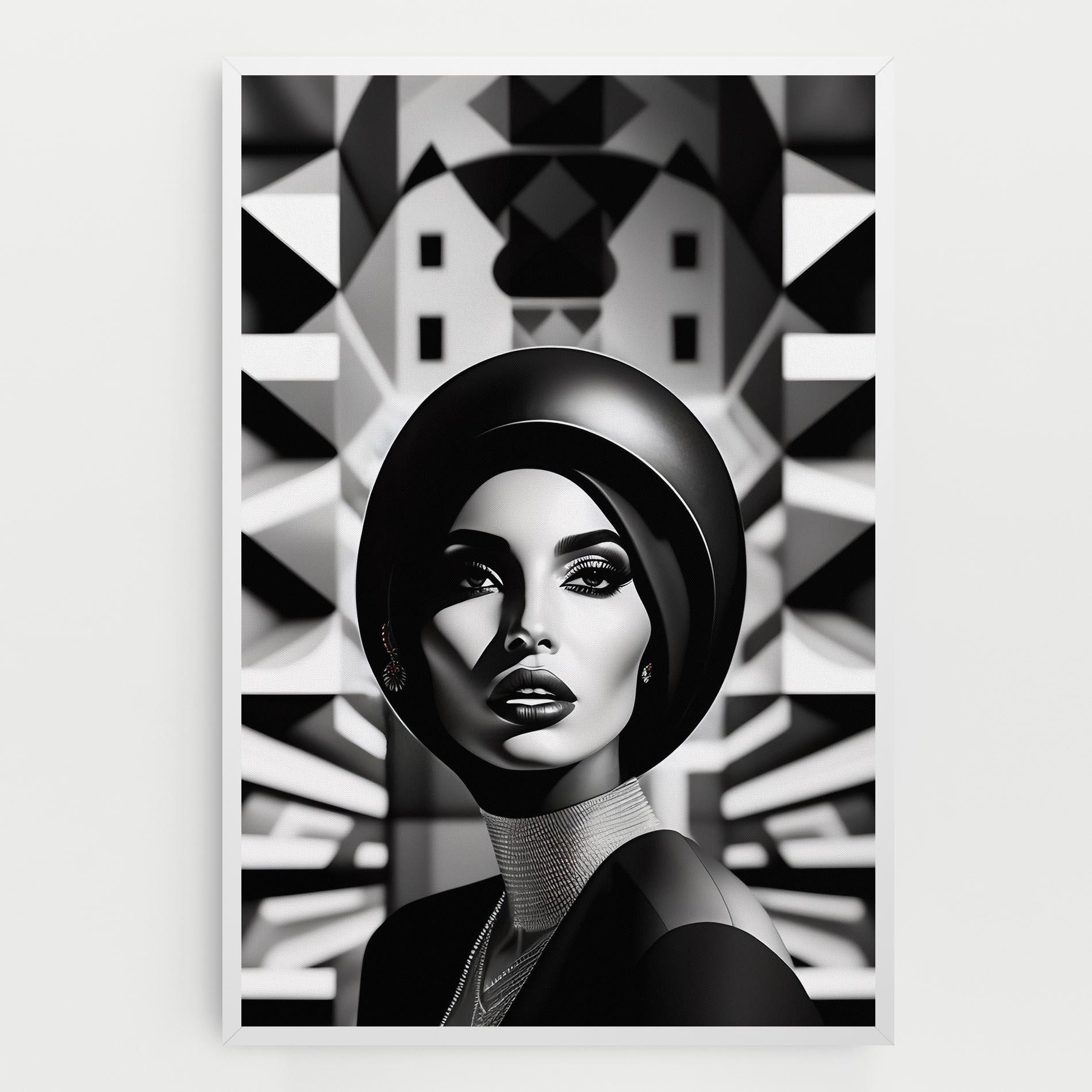 Tablou Canvas Big Black Hat mockup 0