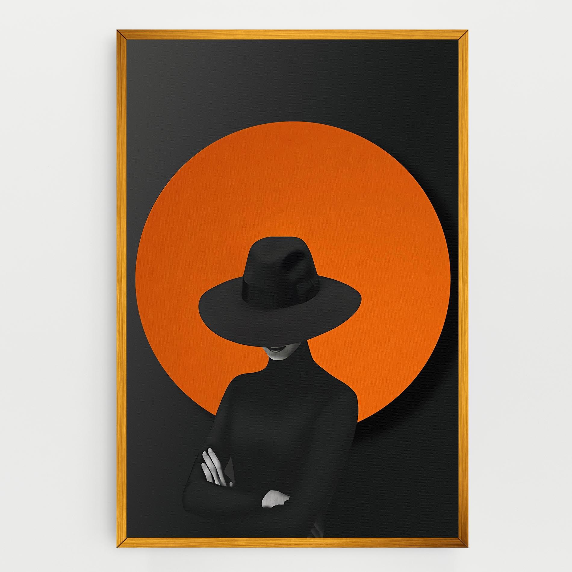 Tablou Canvas Black Fashion mockup 0