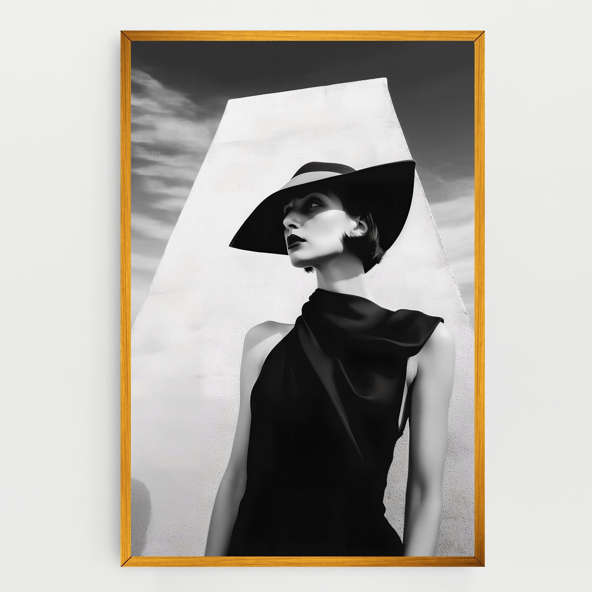 Tablou Canvas Modern Fashion Portrait mockup 0