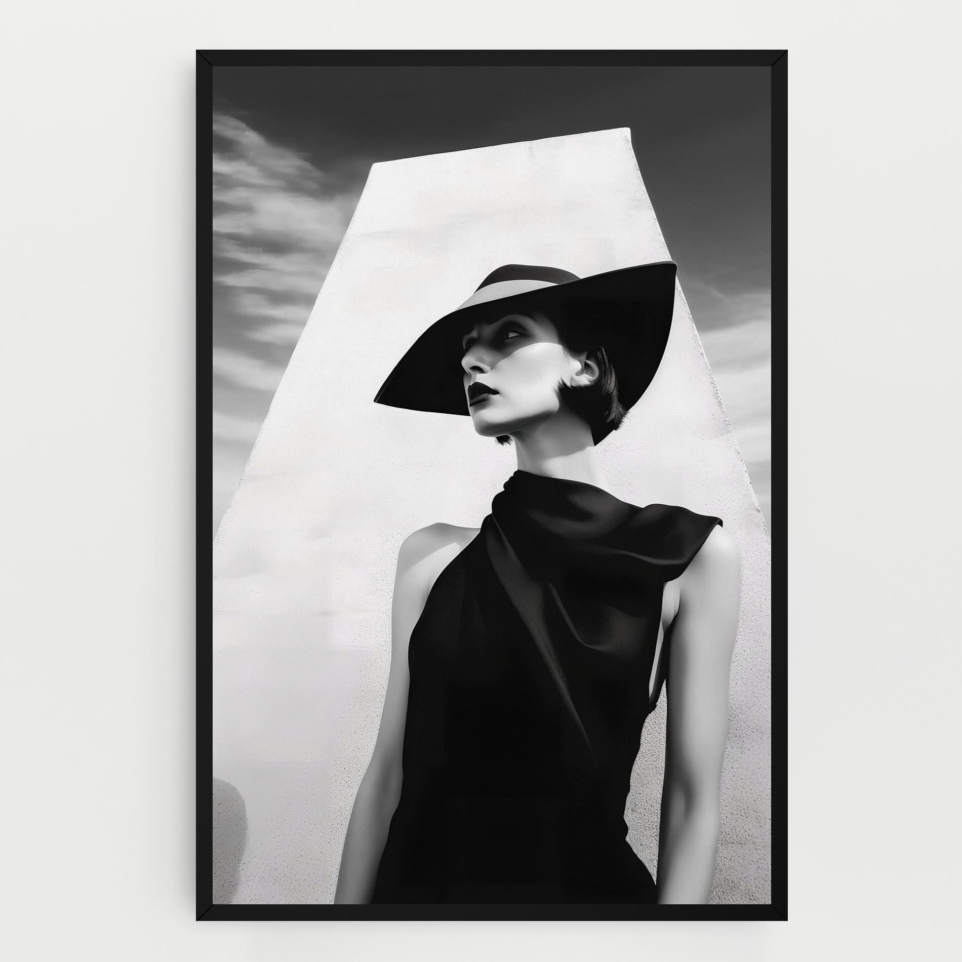 Tablou Canvas Modern Fashion Portrait mockup 0