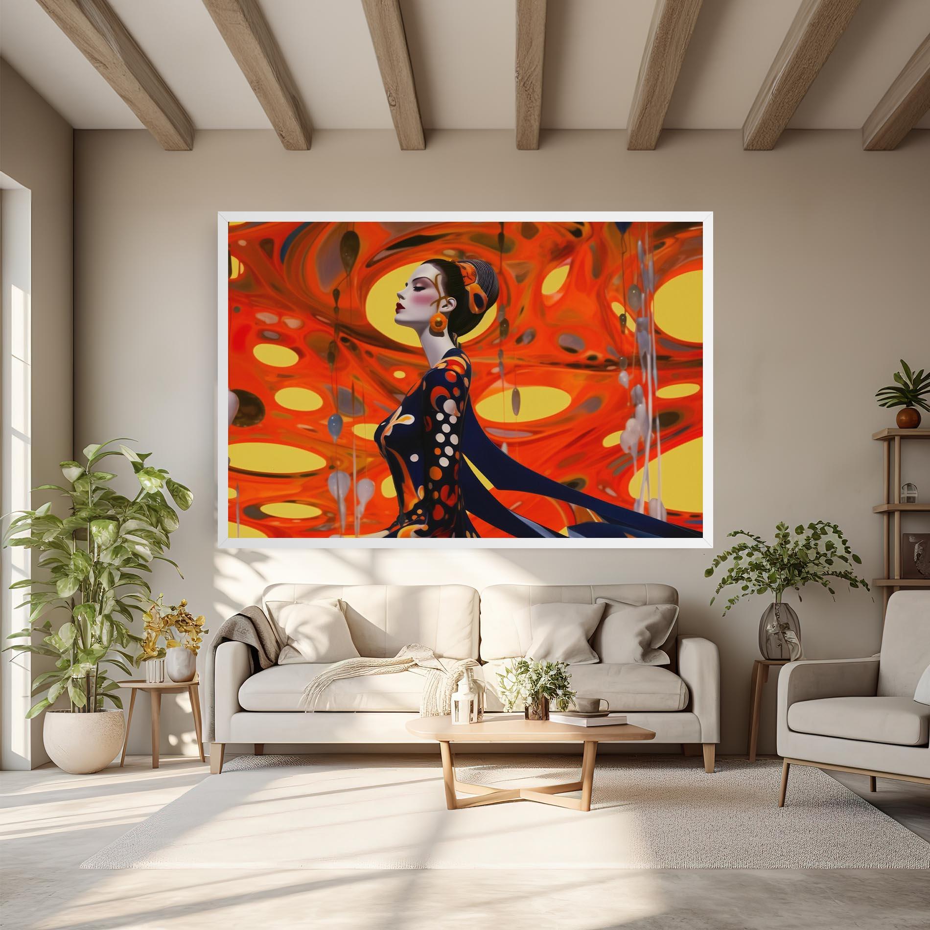 Tablou Canvas Big Orange Accesories mockup 6