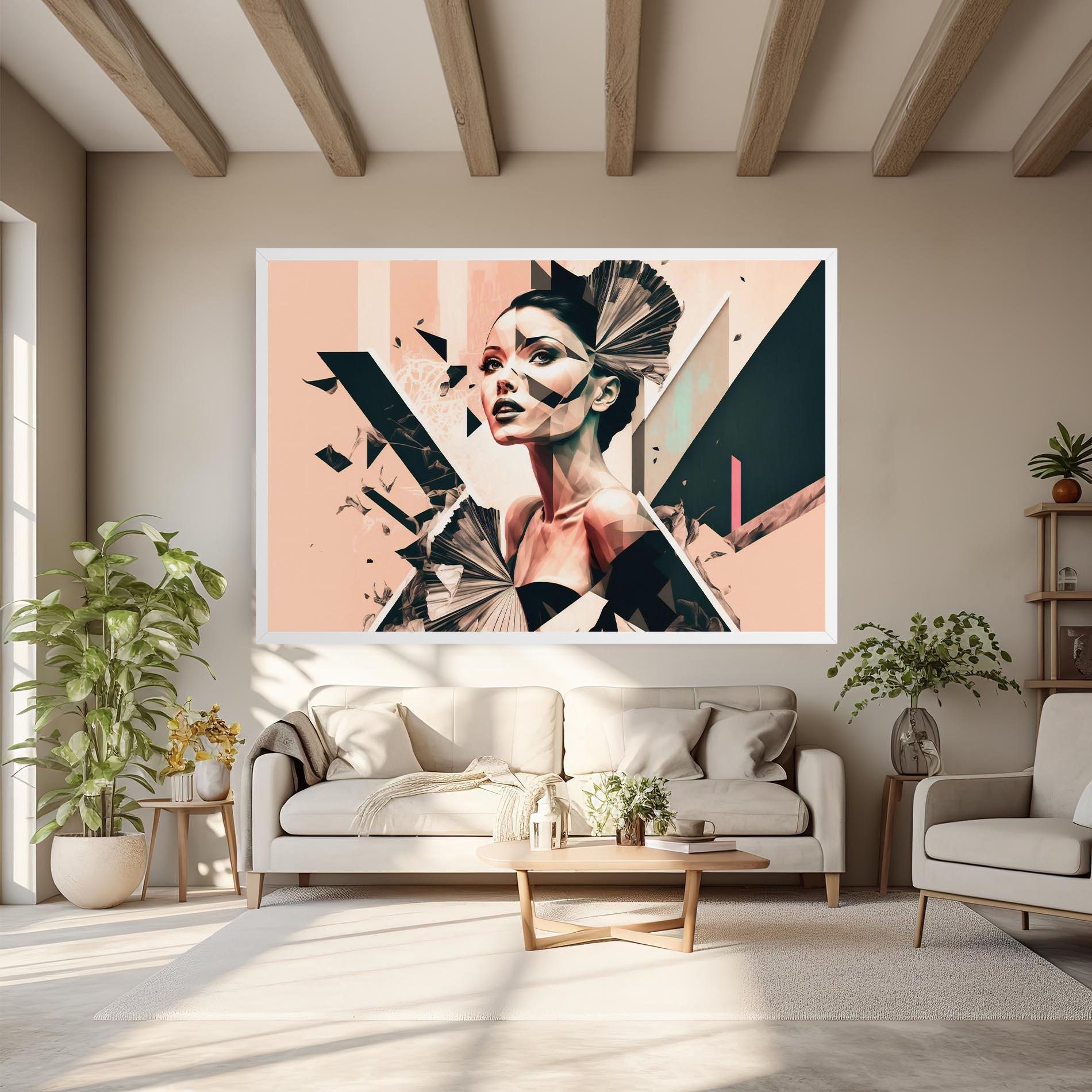 Tablou Canvas Fashionista Design mockup 6