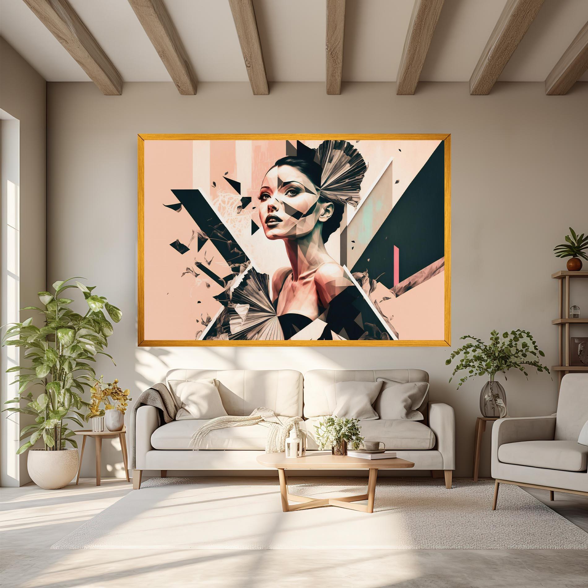 Tablou Canvas Fashionista Design mockup 6