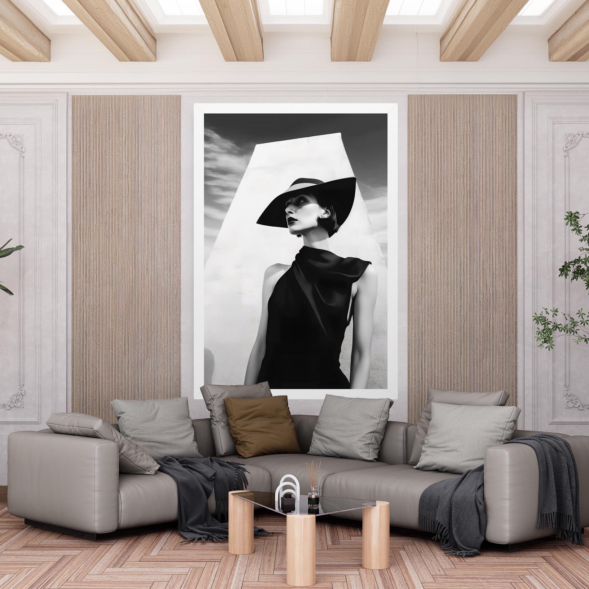 Tablou Canvas Modern Fashion Portrait mockup 6