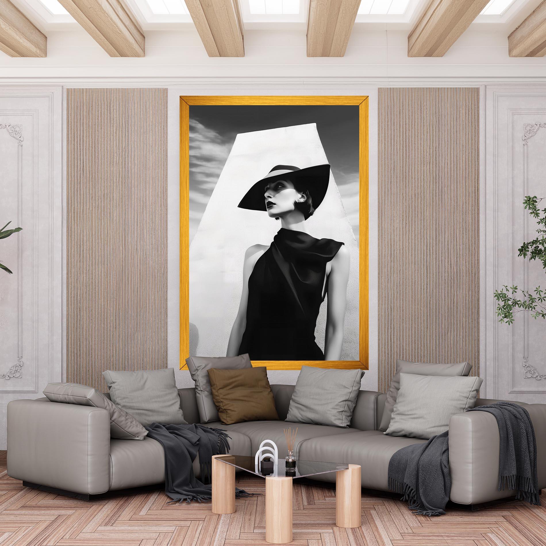 Tablou Canvas Modern Fashion Portrait mockup 6