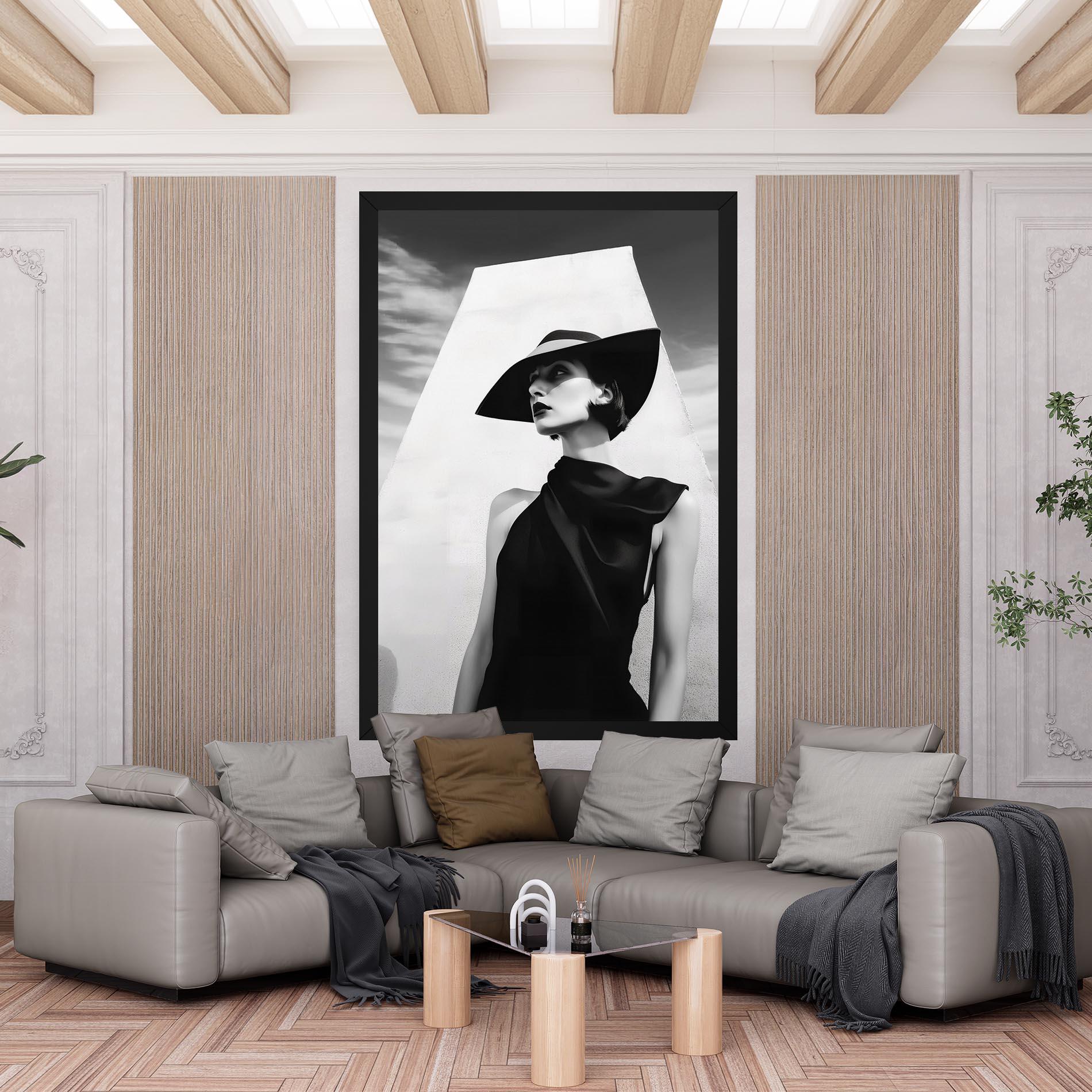 Tablou Canvas Modern Fashion Portrait mockup 6