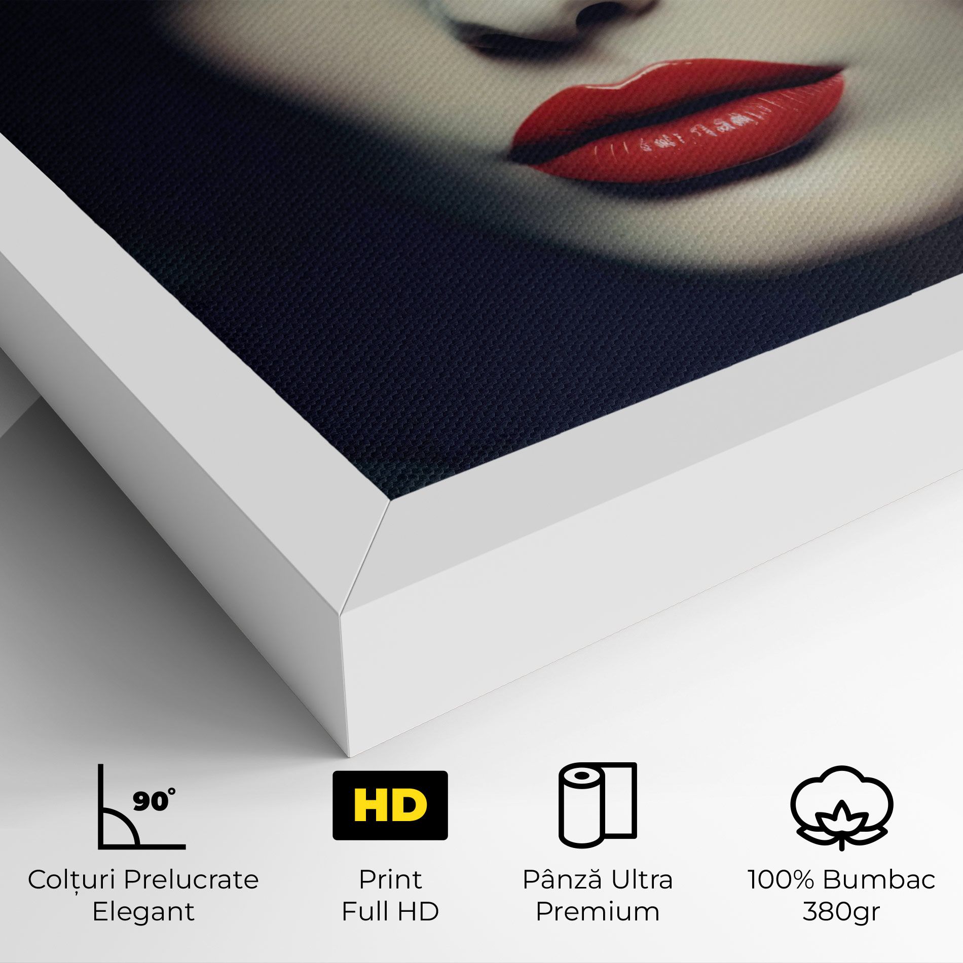 Big Juicy Lips Woman mockup 4