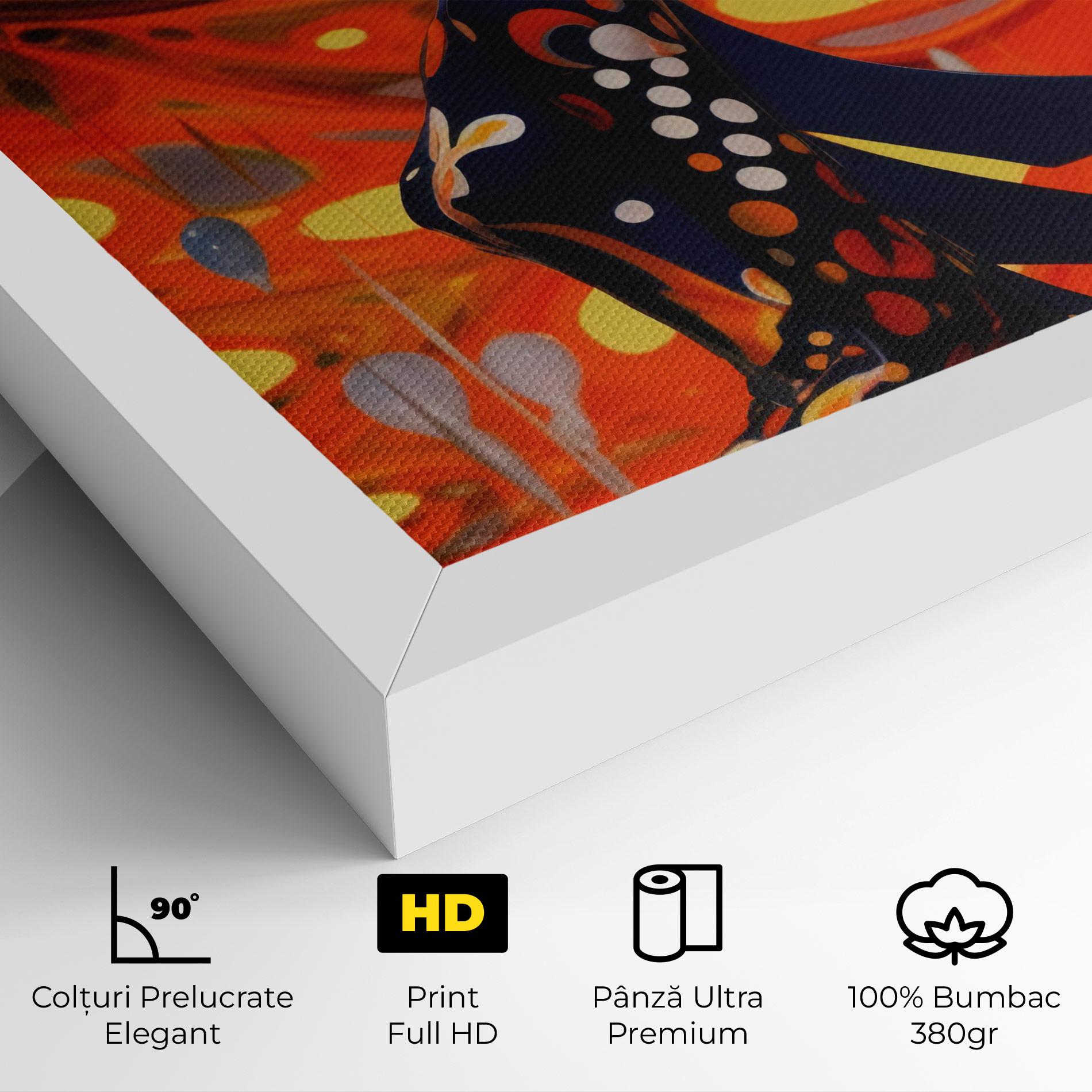 Tablou Canvas Big Orange Accesories mockup 4