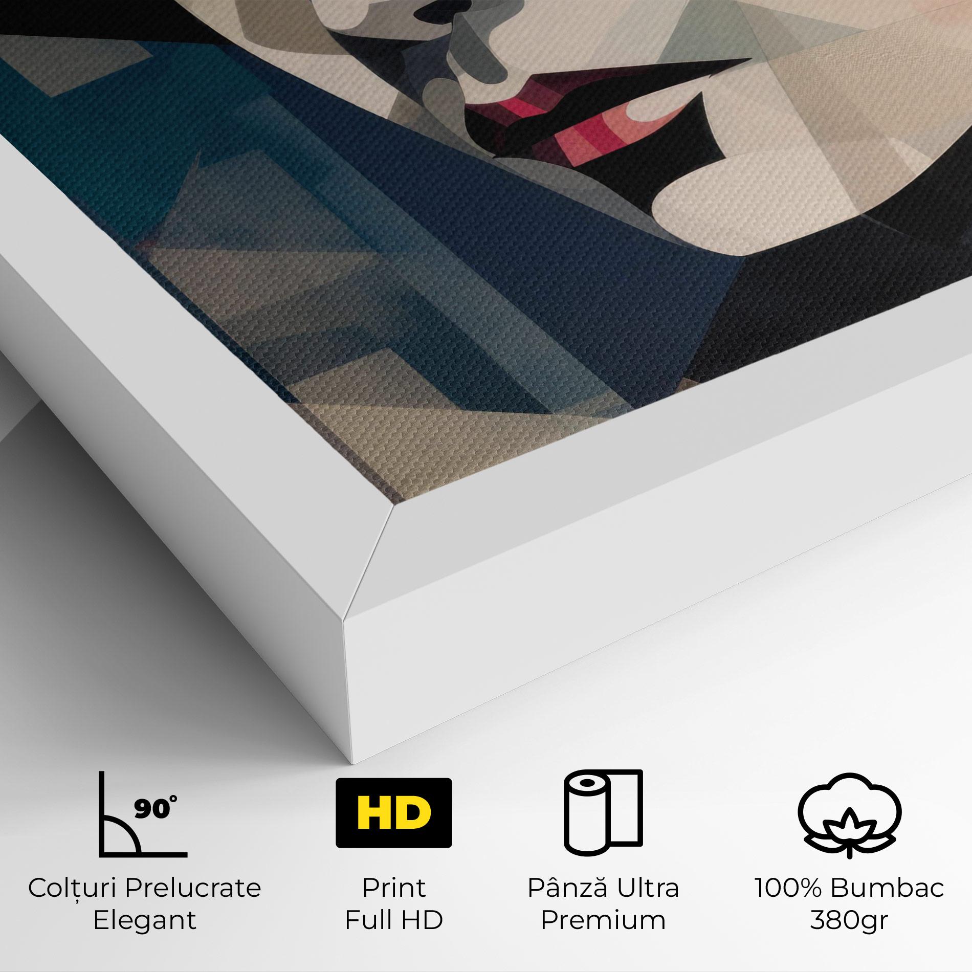 Tablou Canvas Chicago Portrait mockup 4