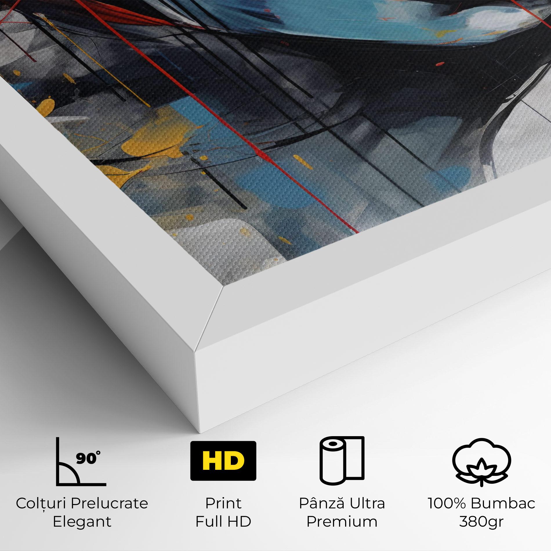 Tablou Canvas Edgy Woman mockup 4