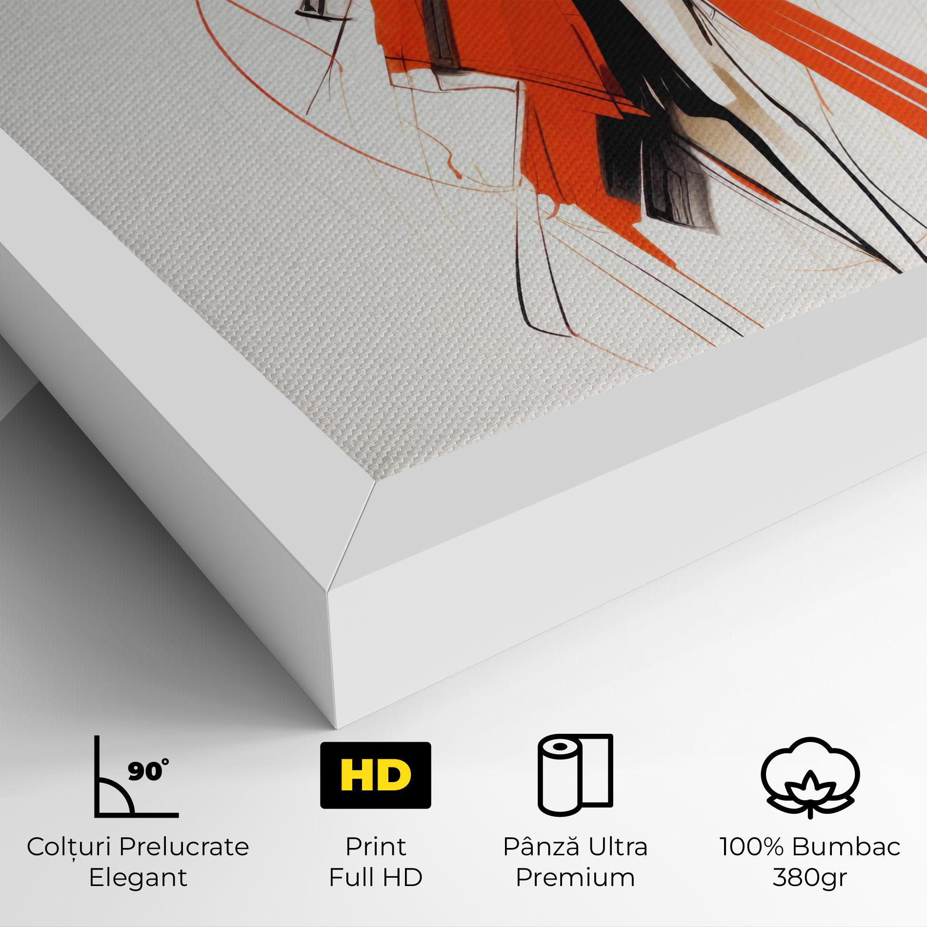 Tablou Canvas Handdrawn Doodle mockup 4