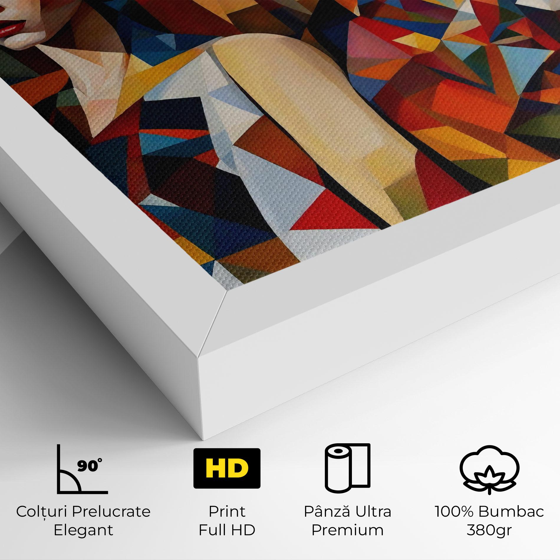 Tablou Canvas Young Abstract Women mockup 4