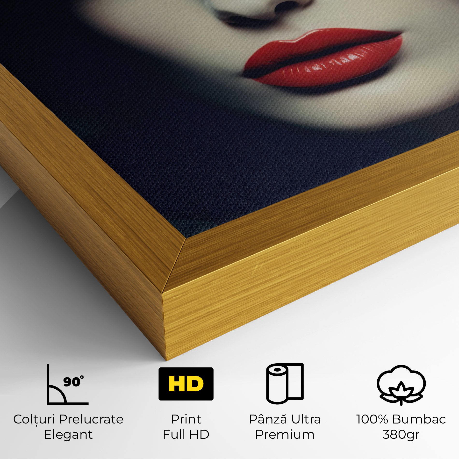Big Juicy Lips Woman mockup 4