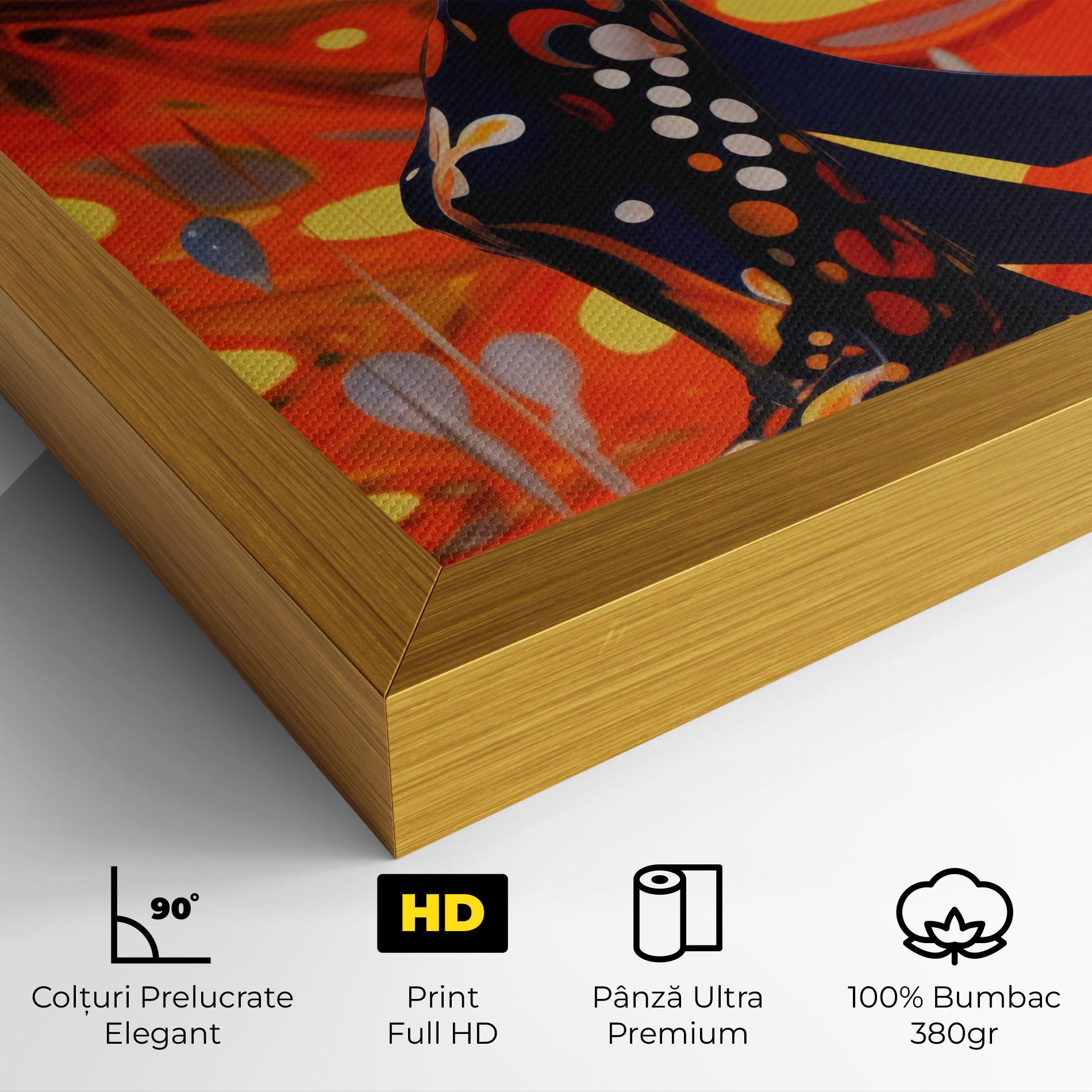 Tablou Canvas Big Orange Accesories mockup 4