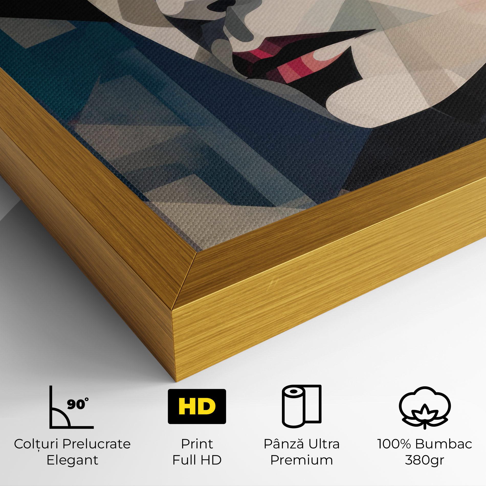 Tablou Canvas Chicago Portrait mockup 4