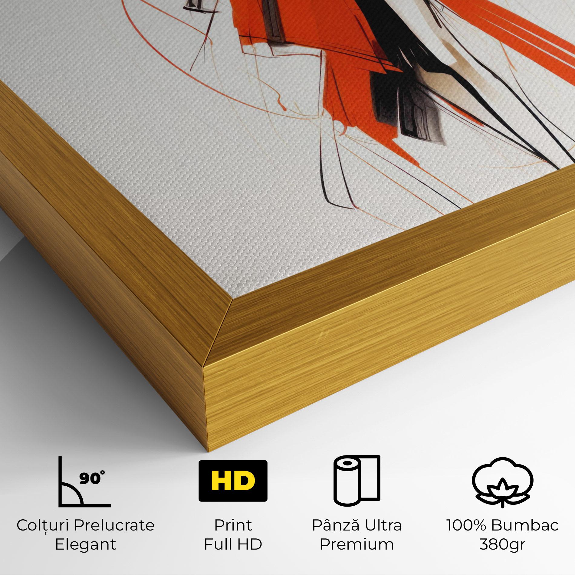 Tablou Canvas Handdrawn Doodle mockup 4