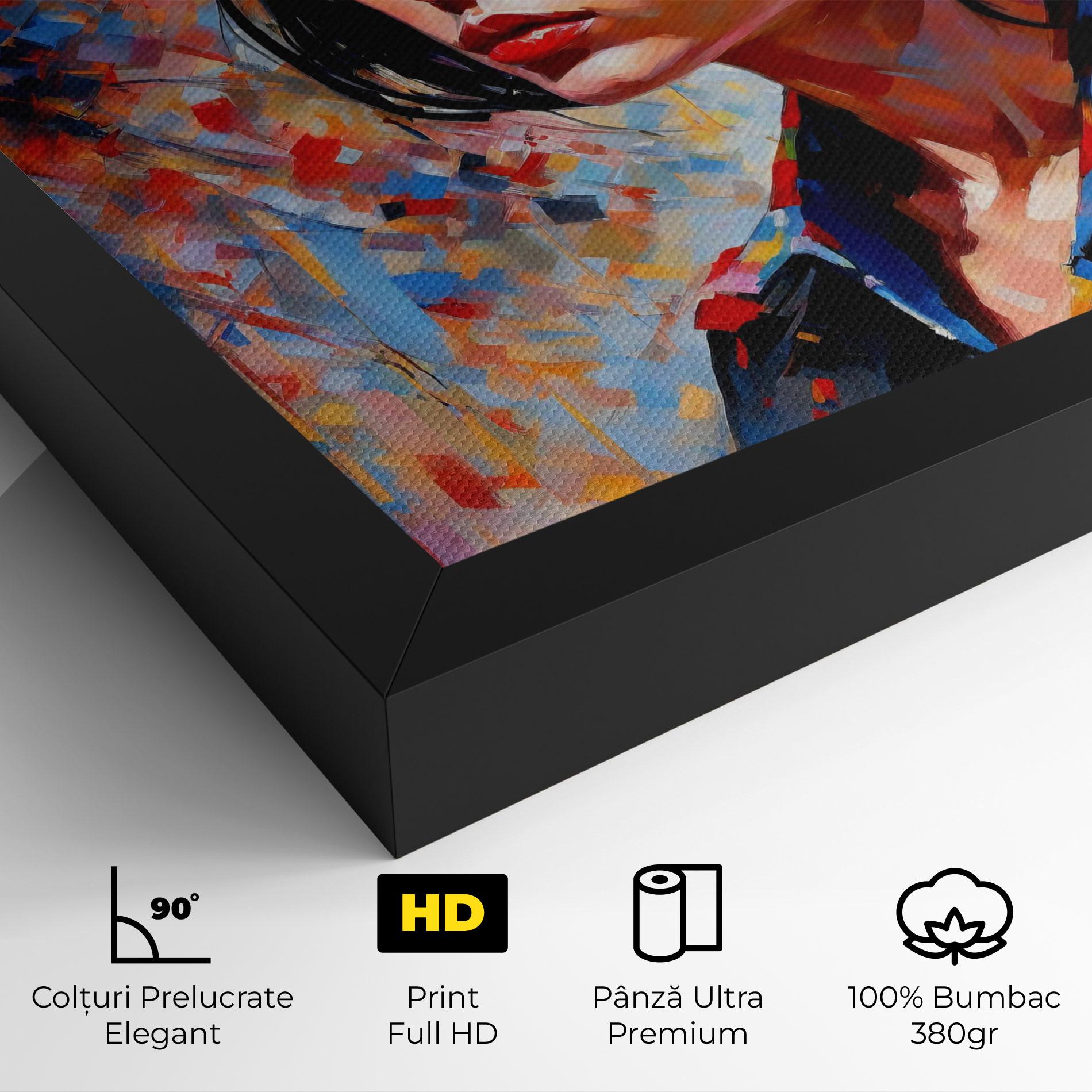 Tablou Canvas Beautiful Asian Woman mockup 4