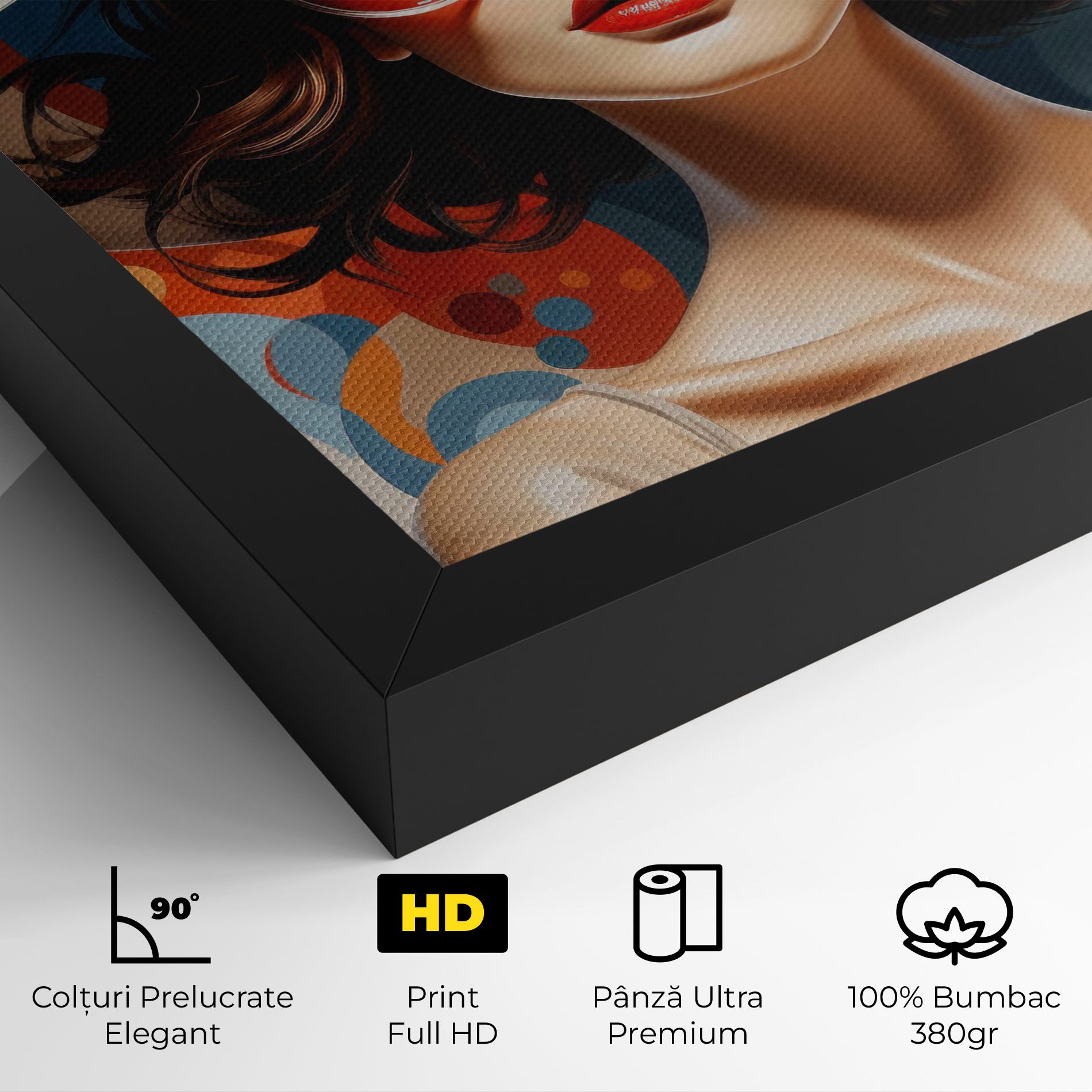 Big Glasses Woman mockup 4