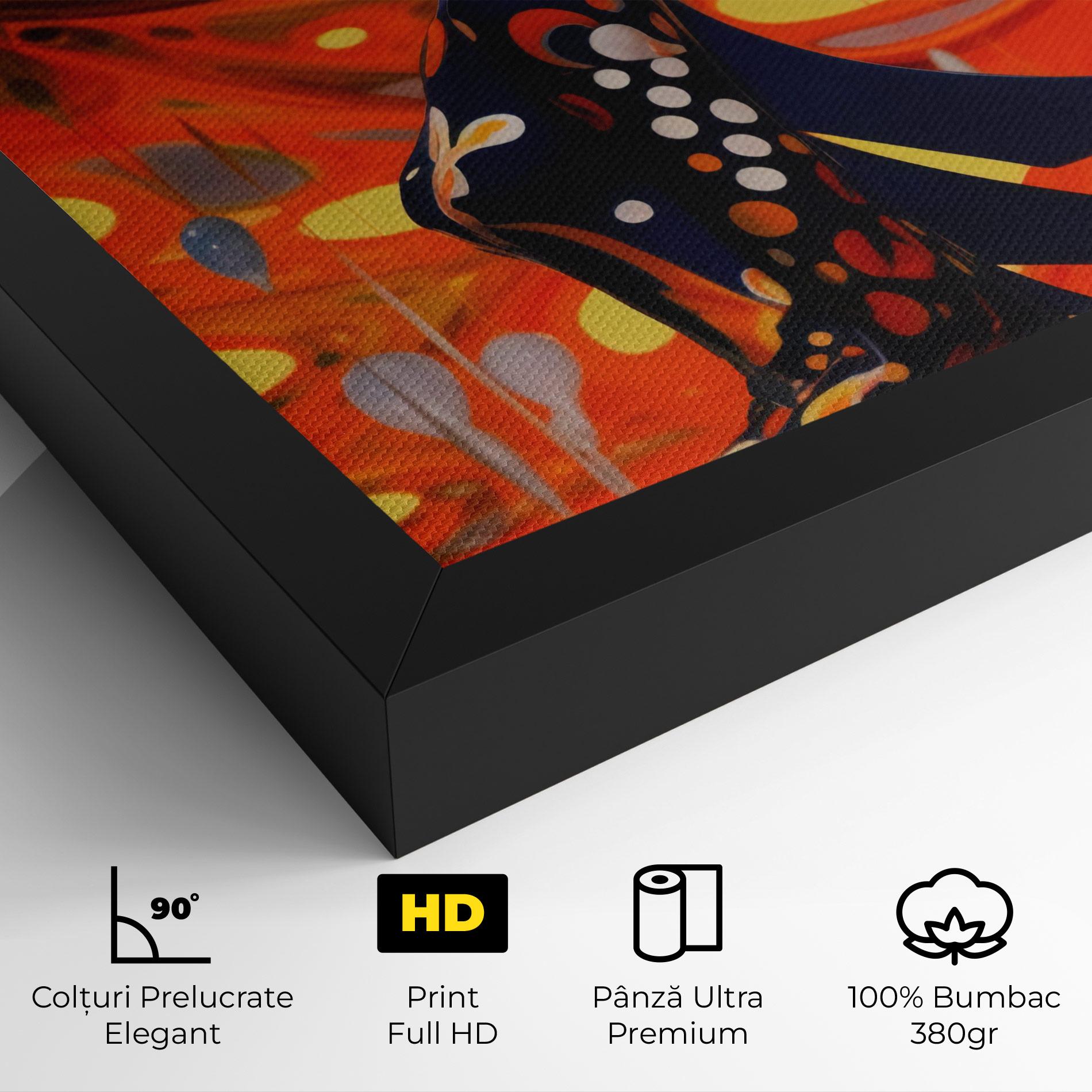 Tablou Canvas Big Orange Accesories mockup 4