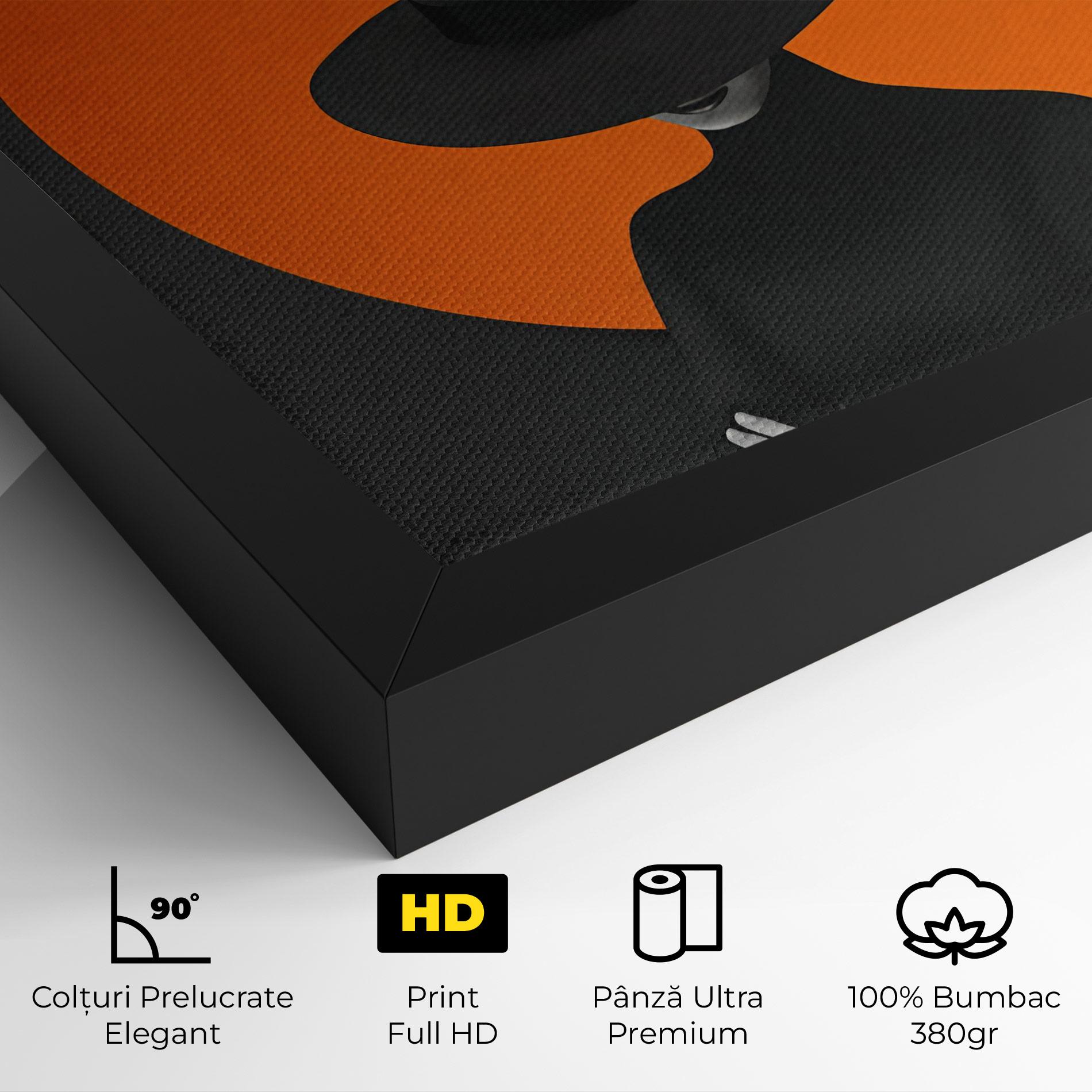 Tablou Canvas Black Fashion mockup 4