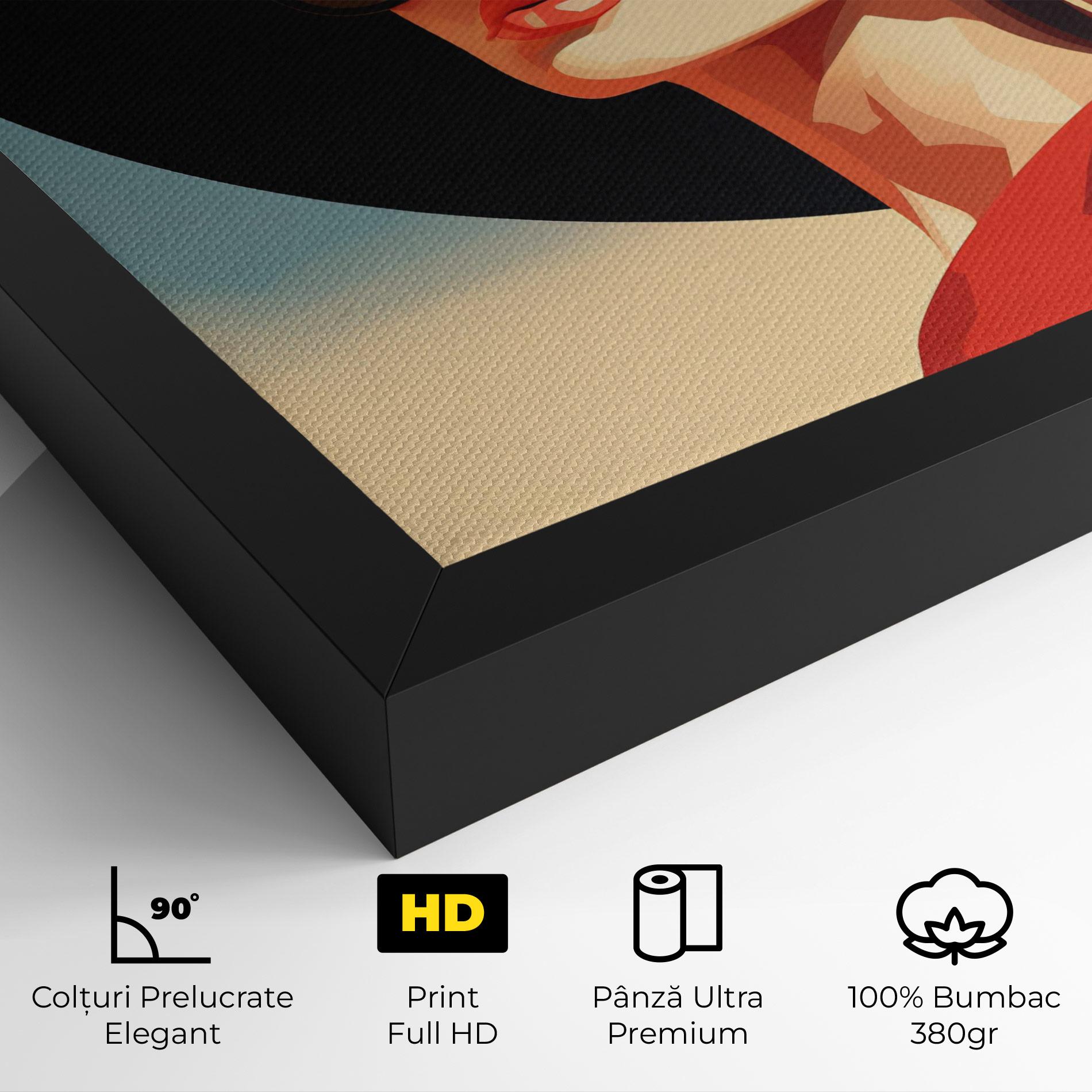 Tablou Canvas Caucasian Glamor Model mockup 4