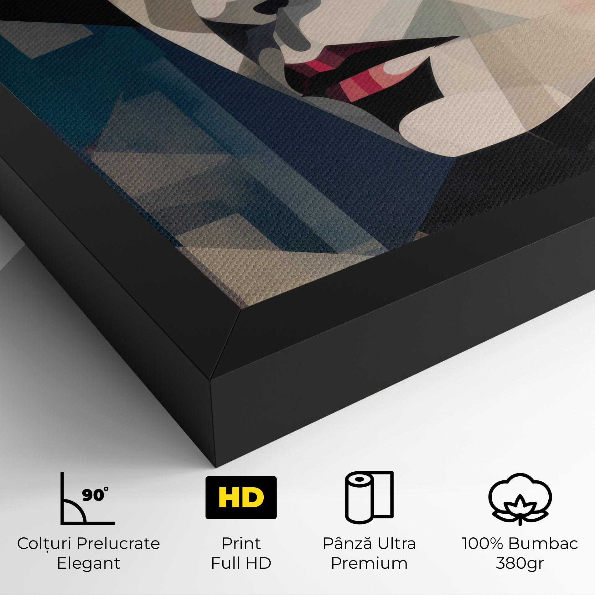 Tablou Canvas Chicago Portrait mockup 4