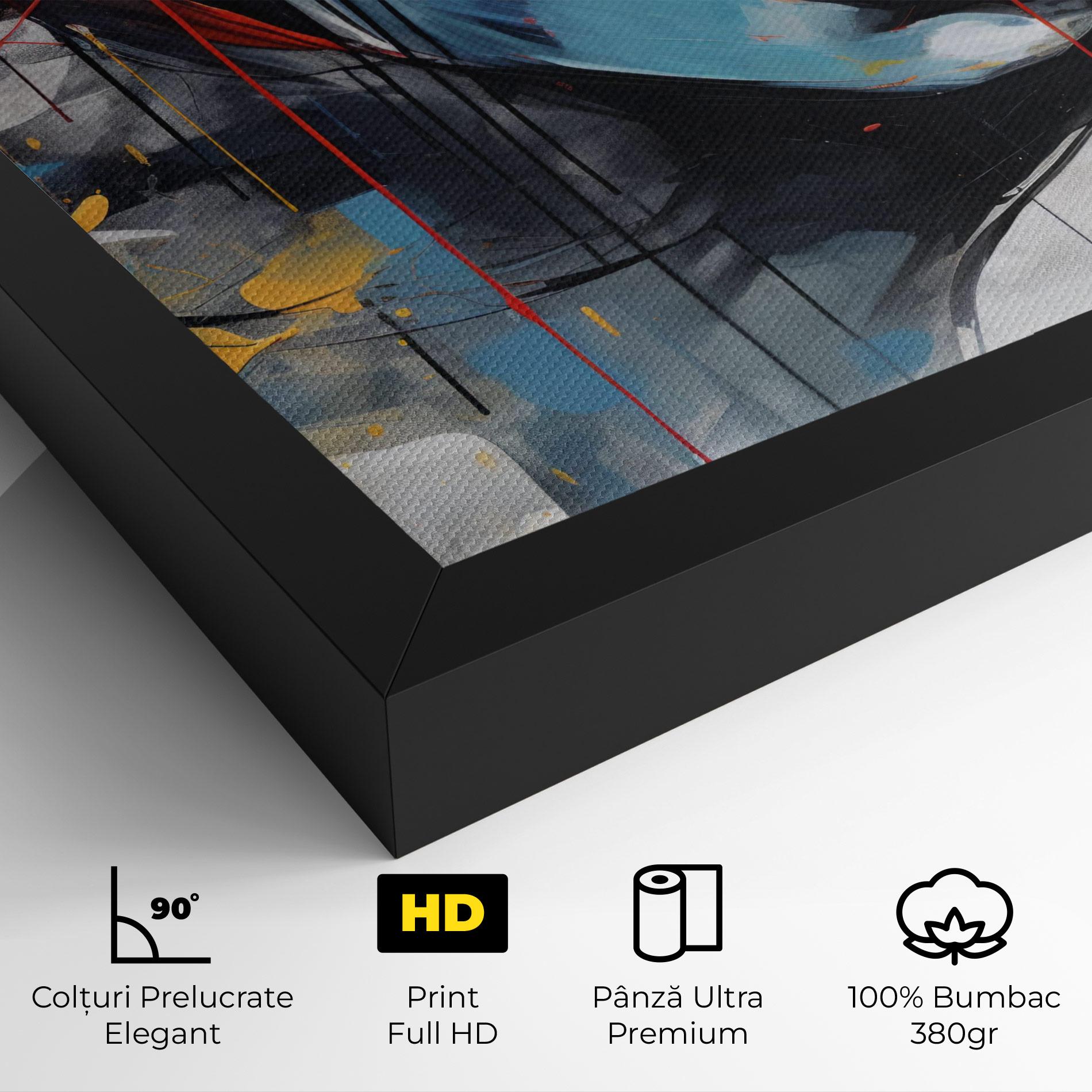 Tablou Canvas Edgy Woman mockup 4