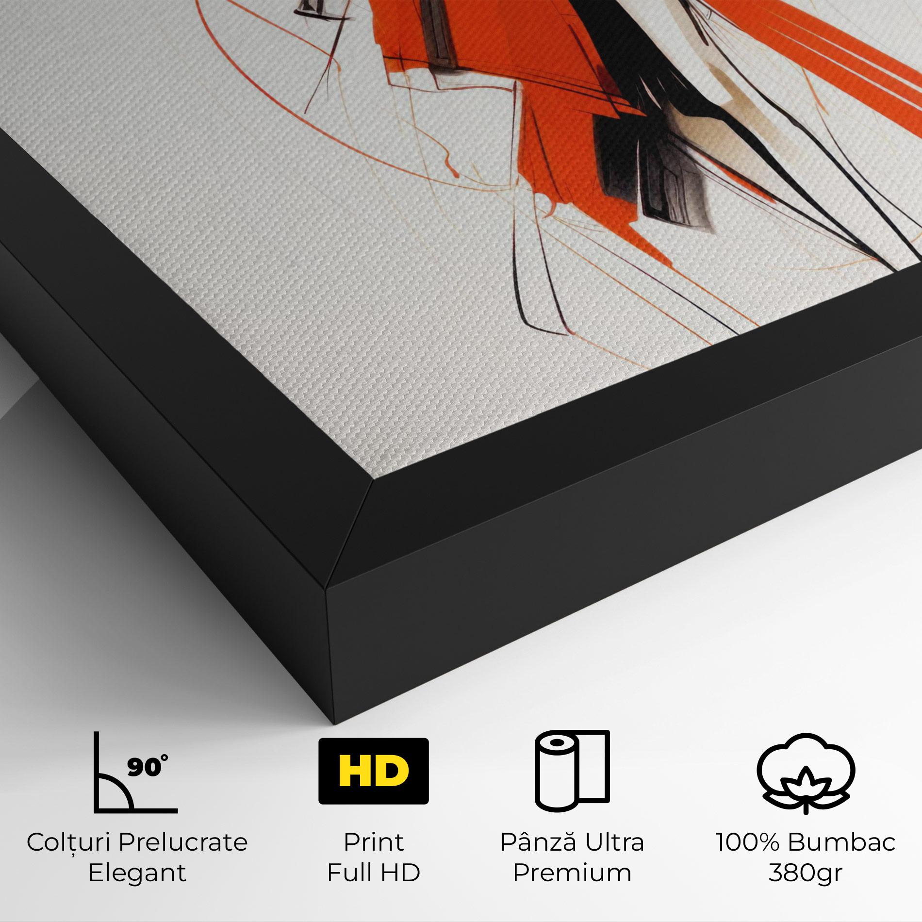Tablou Canvas Handdrawn Doodle mockup 4