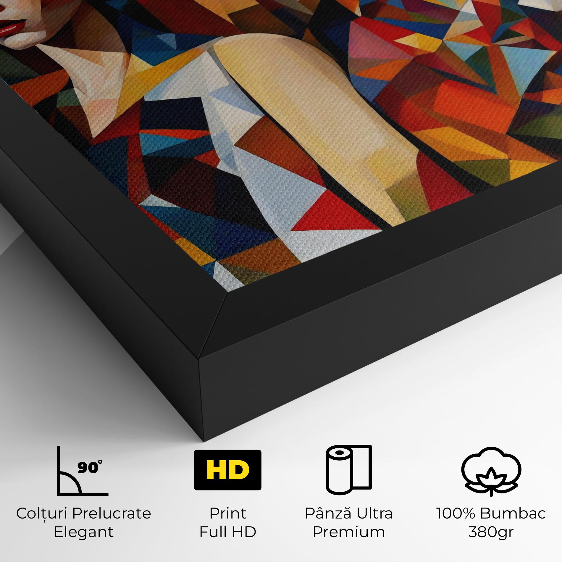 Tablou Canvas Young Abstract Women mockup 4