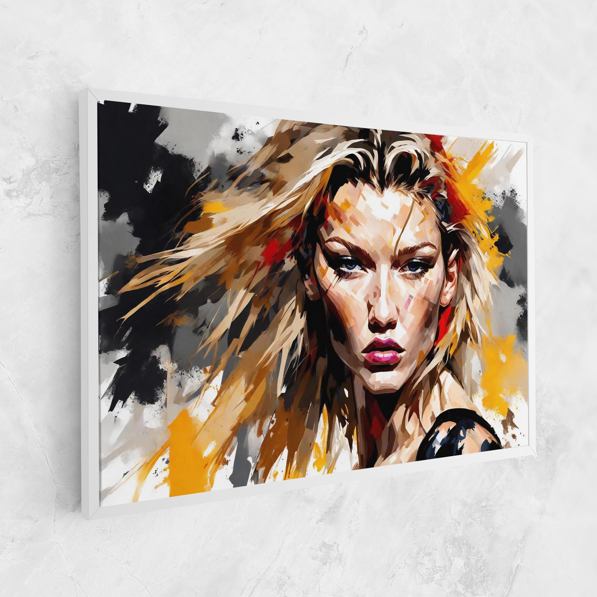 Tablou Canvas Blond Hair Splash mockup 1