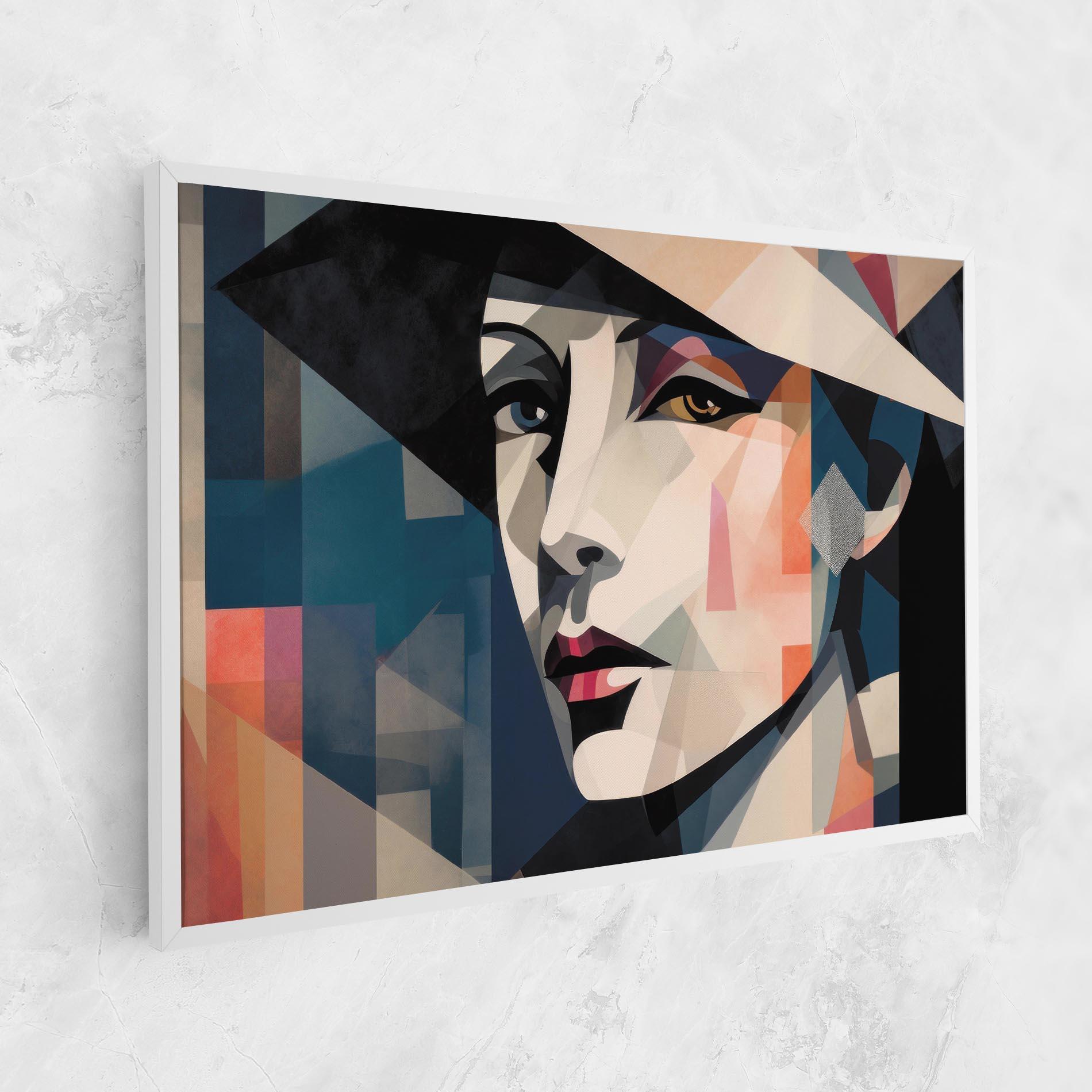 Tablou Canvas Chicago Portrait mockup 1