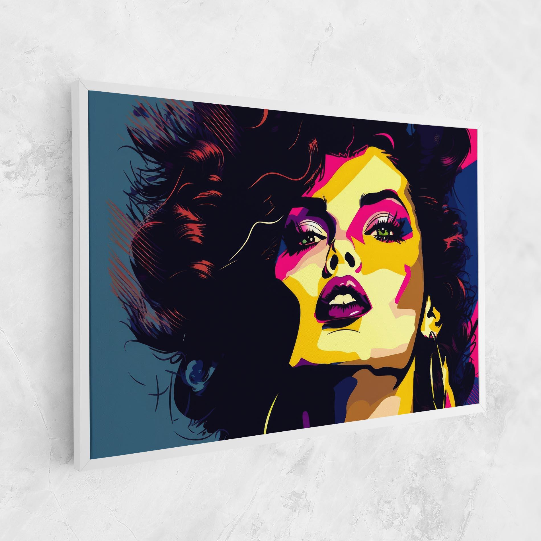 Tablou Canvas Pop Art Portrait Woman mockup 1