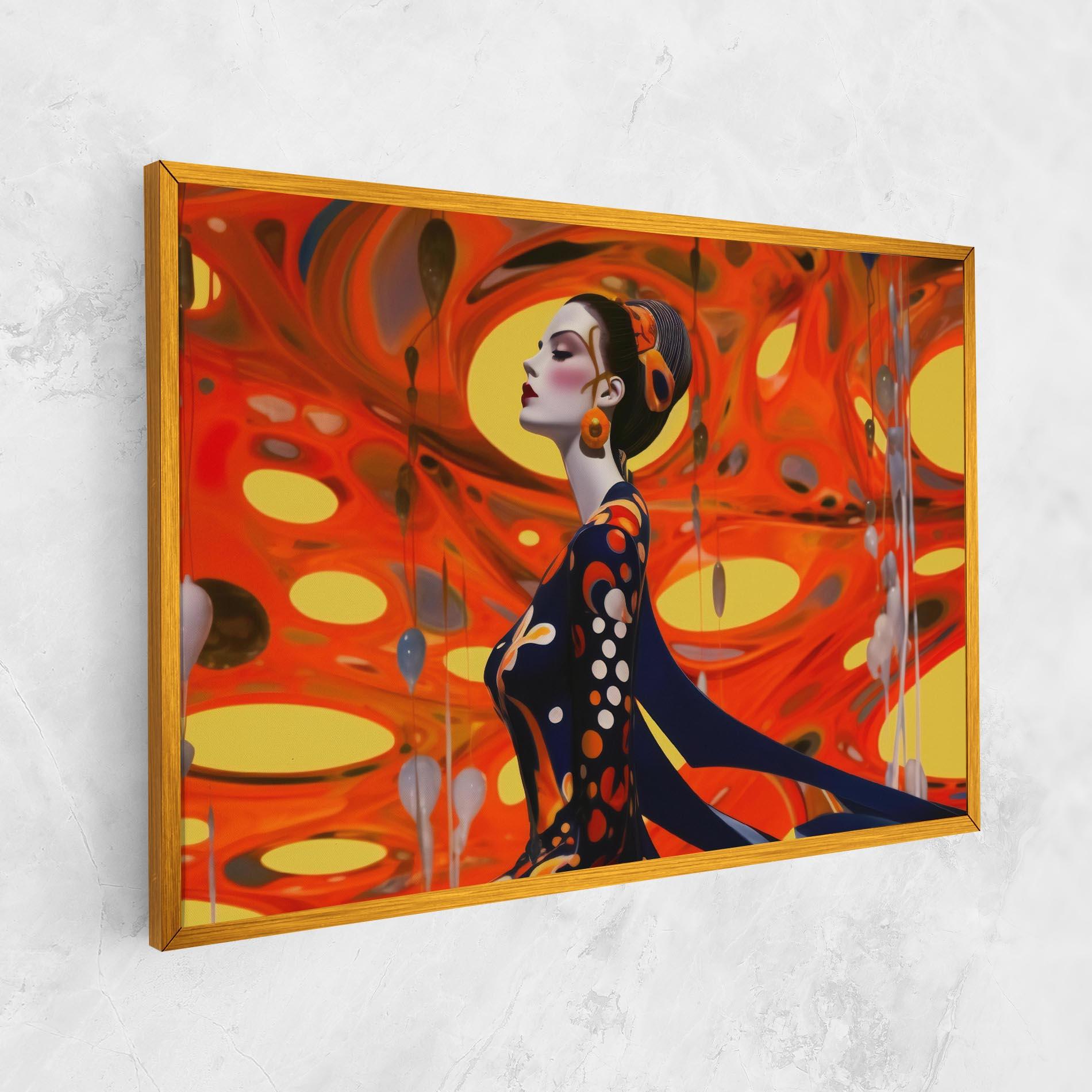 Tablou Canvas Big Orange Accesories mockup 1