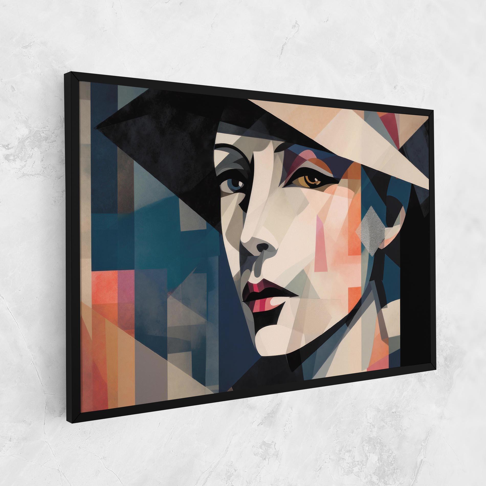 Tablou Canvas Chicago Portrait mockup 1