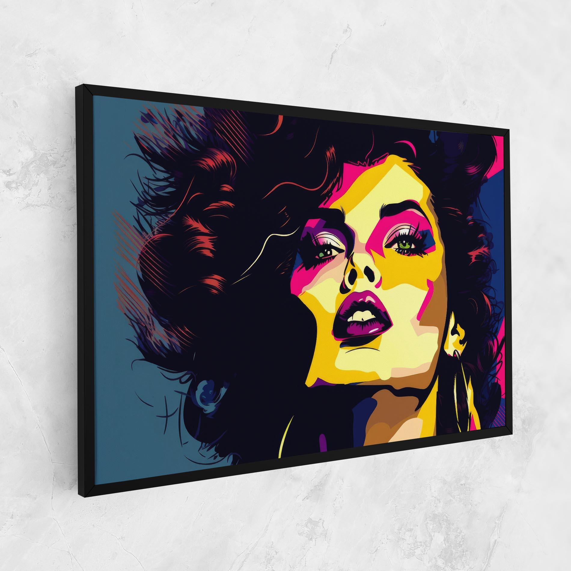 Tablou Canvas Pop Art Portrait Woman mockup 1