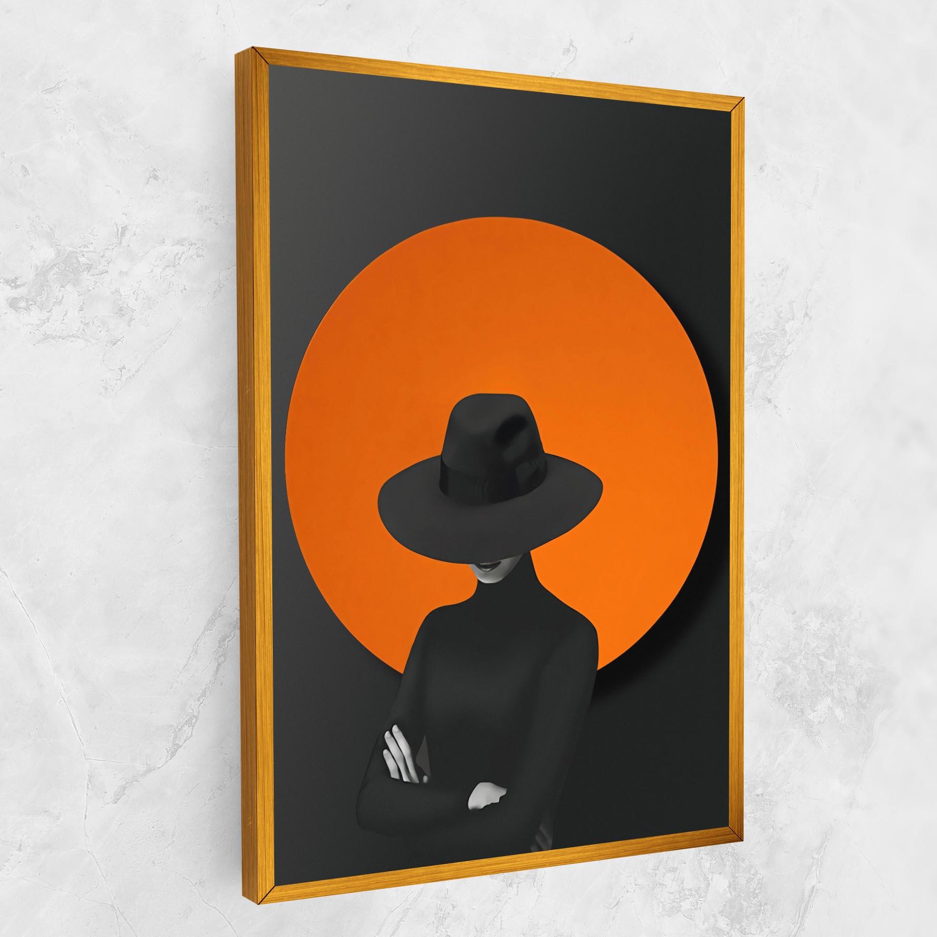 Tablou Canvas Black Fashion mockup 1