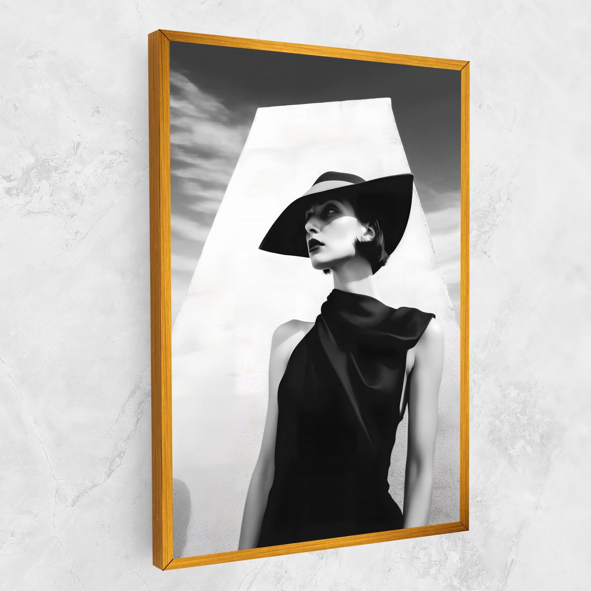 Tablou Canvas Modern Fashion Portrait mockup 1