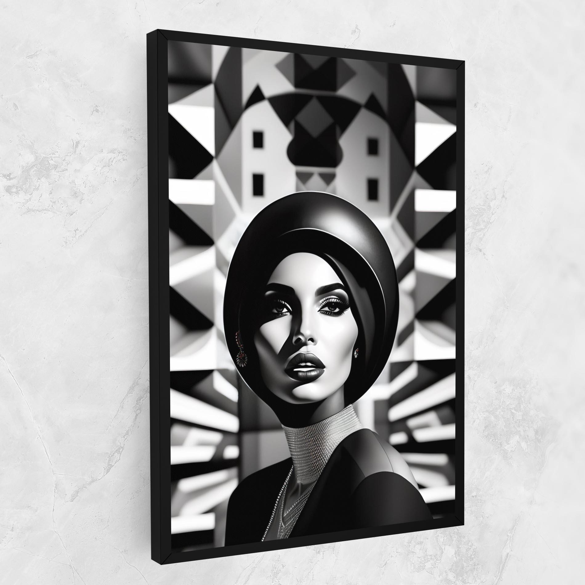 Tablou Canvas Big Black Hat mockup 1