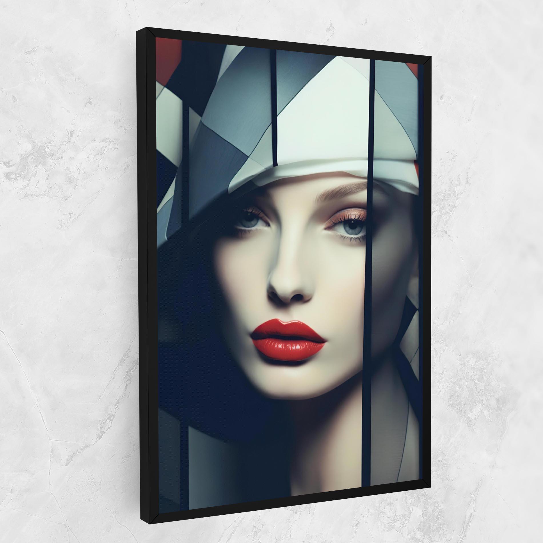 Tablou Canvas Big Juicy Lips Woman mockup 1