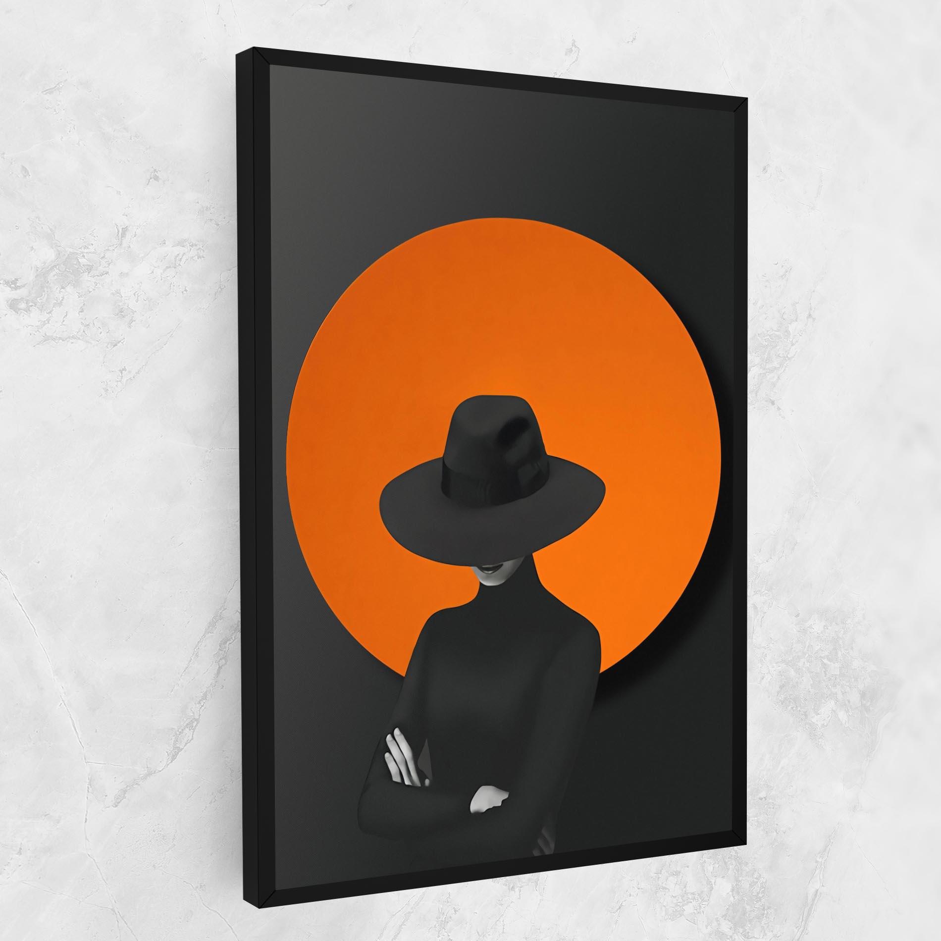 Tablou Canvas Black Fashion mockup 1