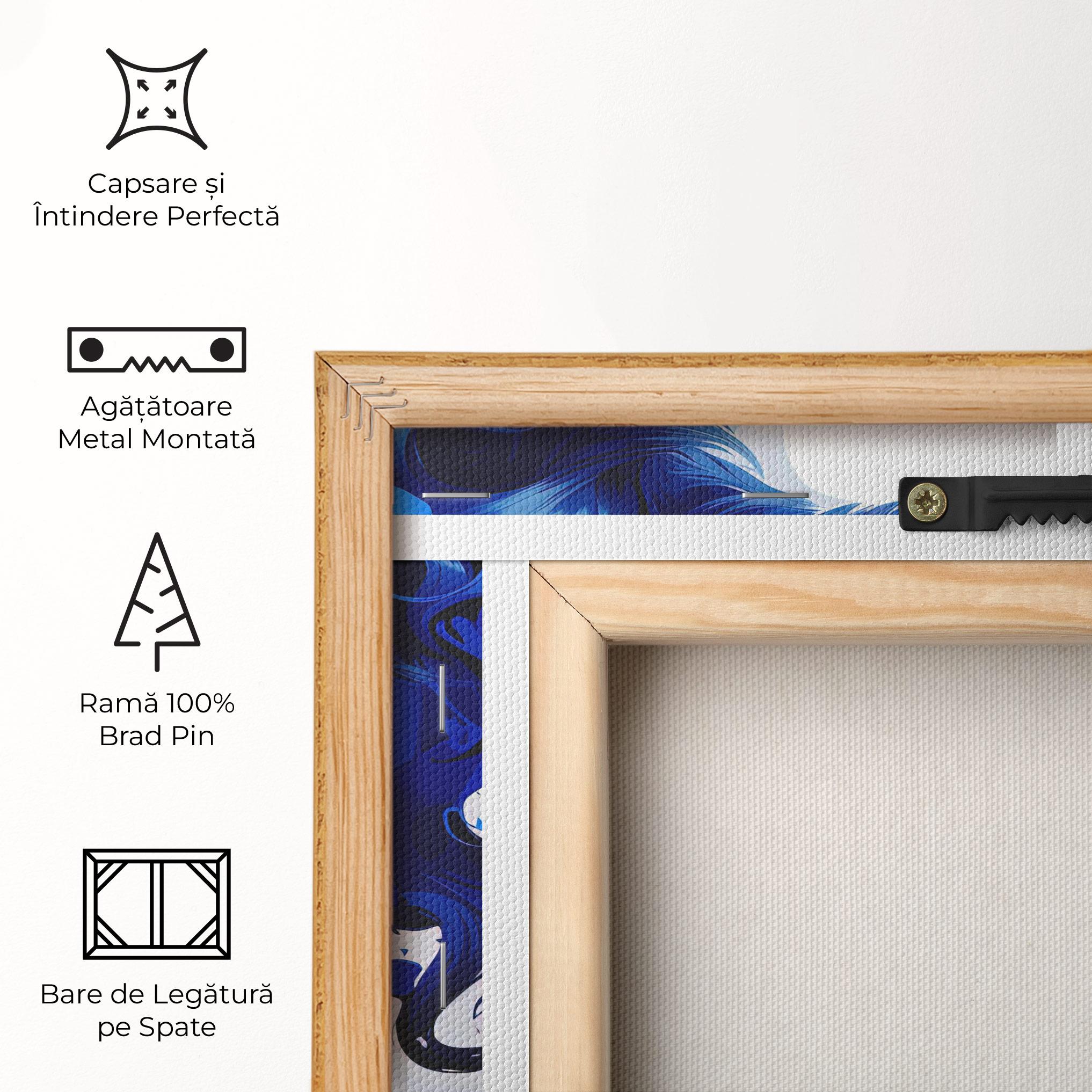 Tablou Canvas Big Blue Glasses mockup 5