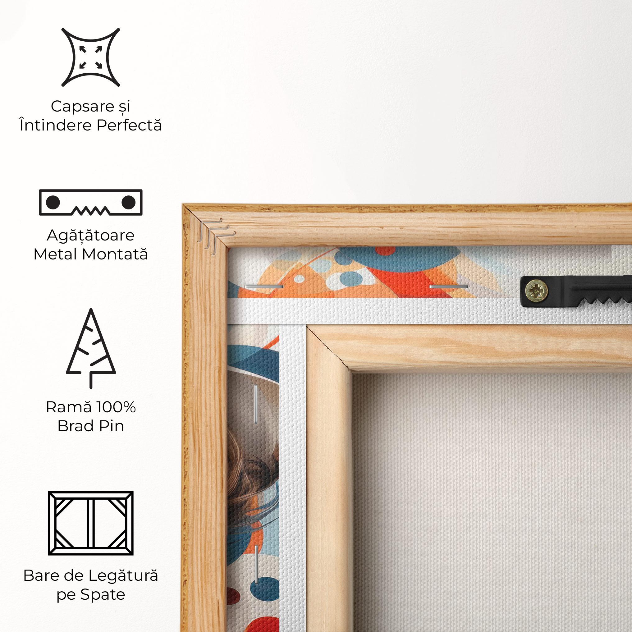 Tablou Canvas Big Glasses Woman mockup 5