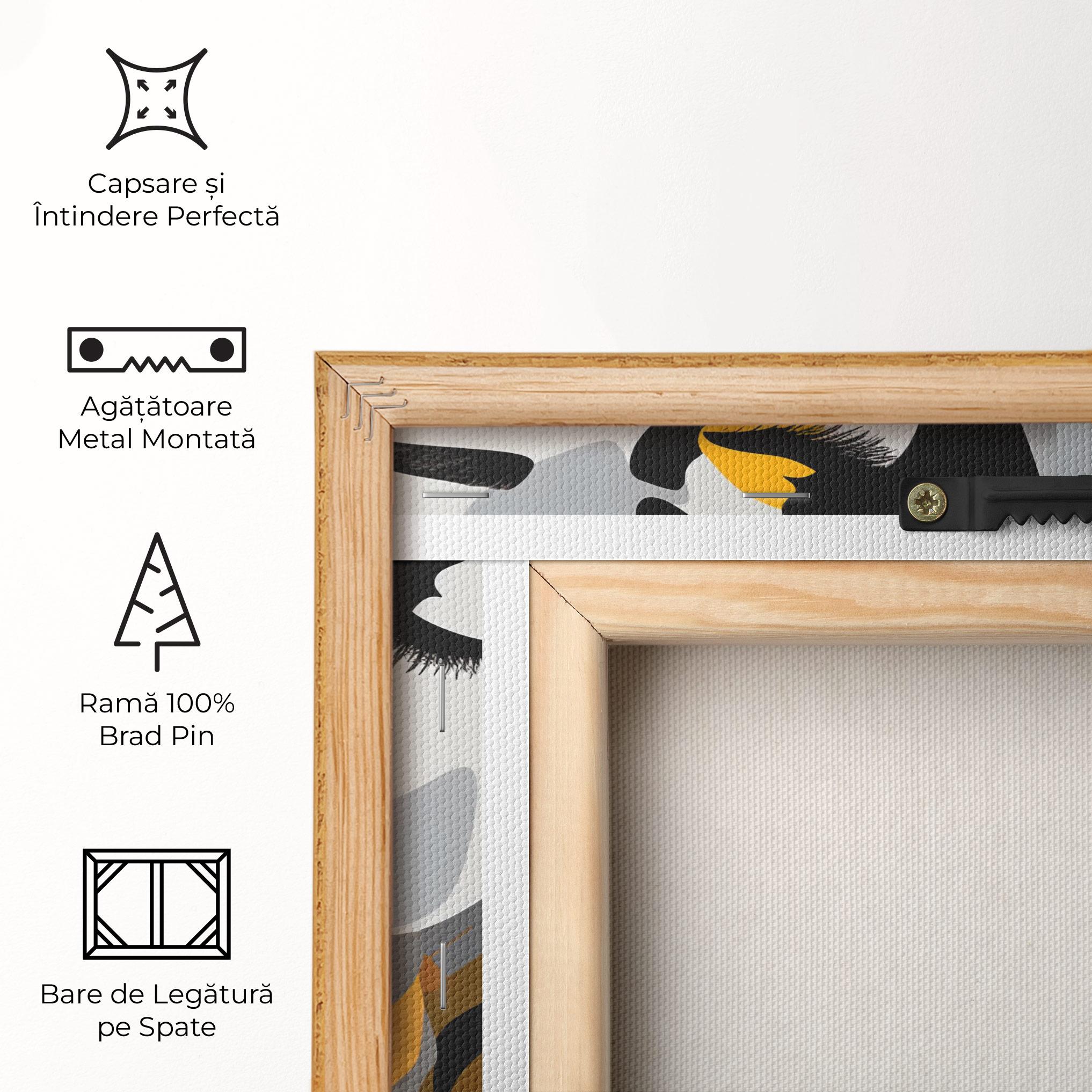 Tablou Canvas Dreamy Modern Female mockup 5