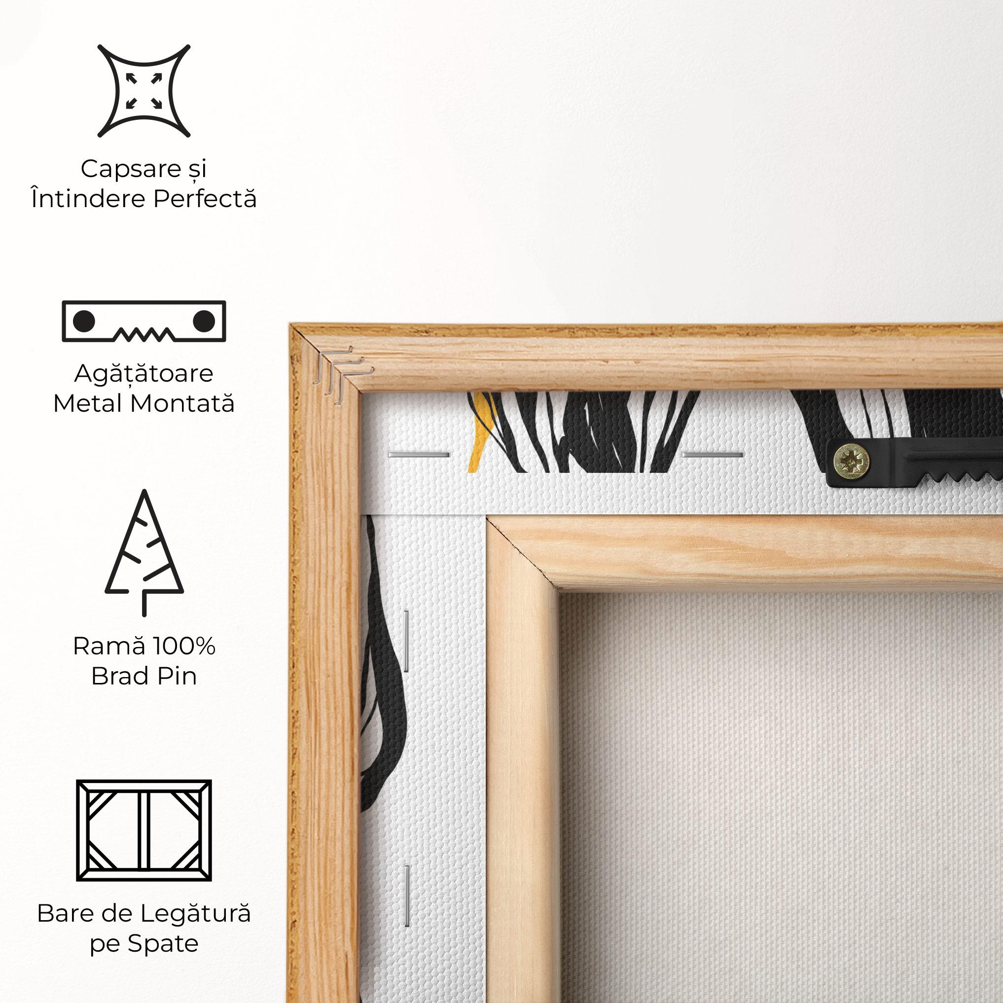 Tablou Canvas Modern Outfit Line mockup 5