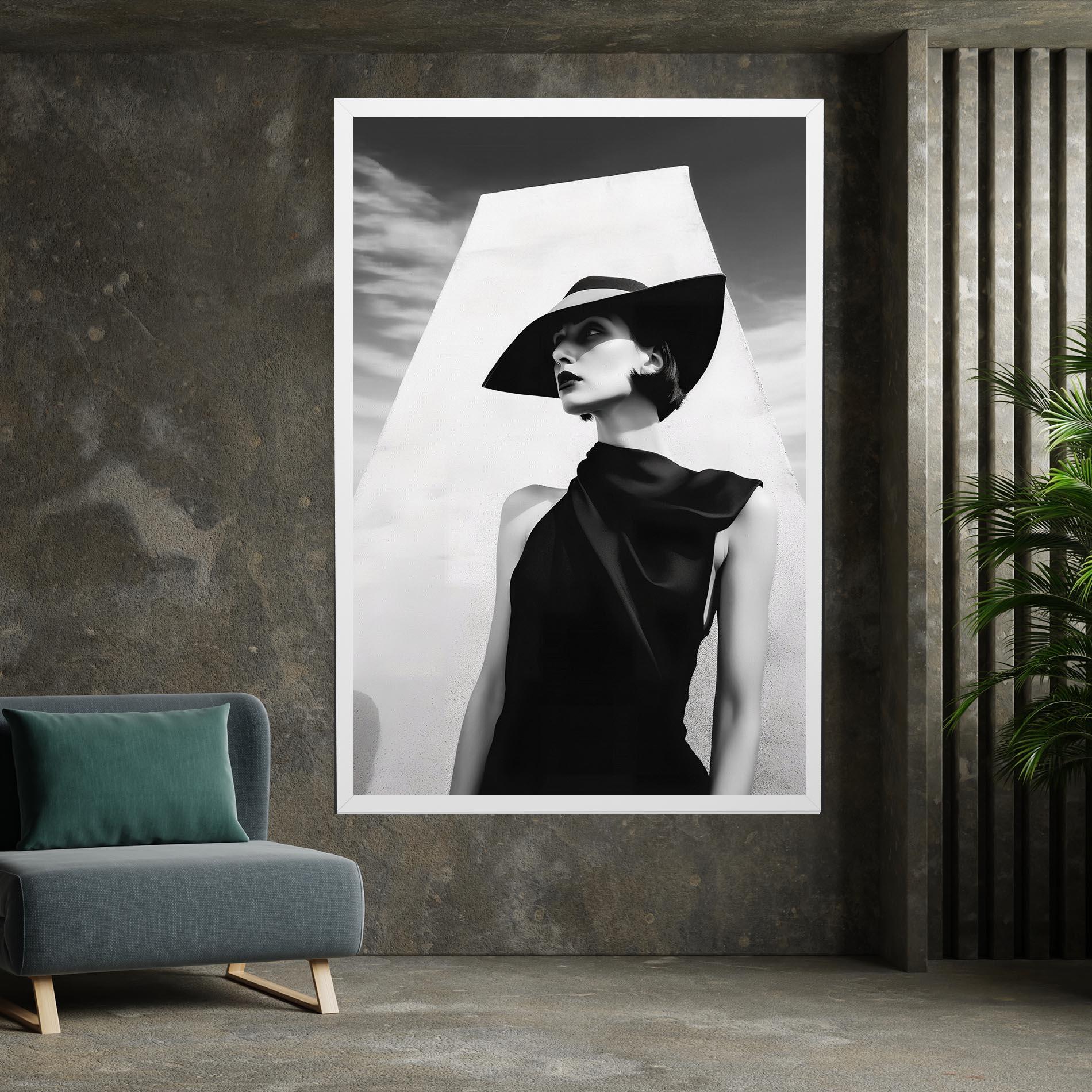 Tablou Canvas Modern Fashion Portrait mockup 7