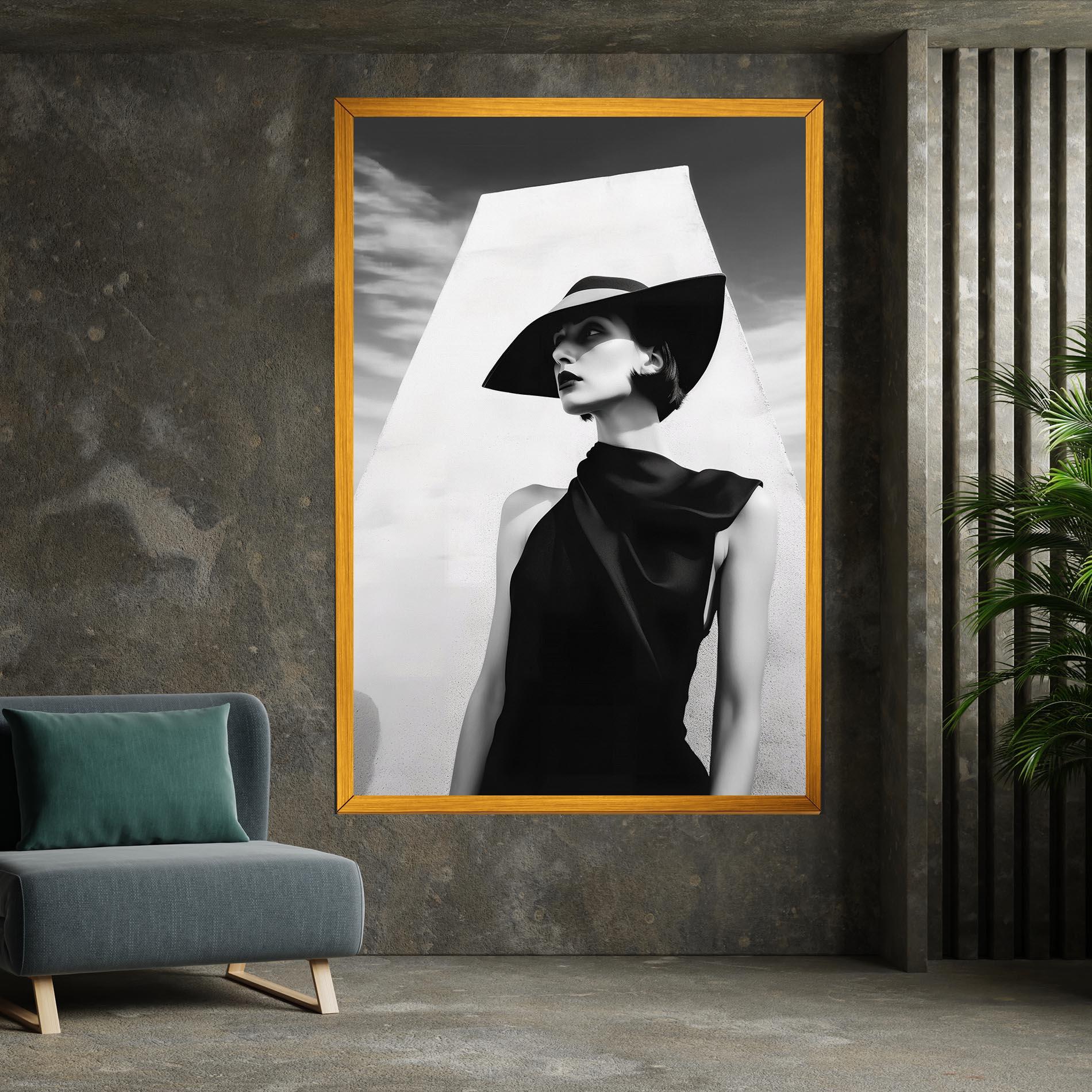 Tablou Canvas Modern Fashion Portrait mockup 7