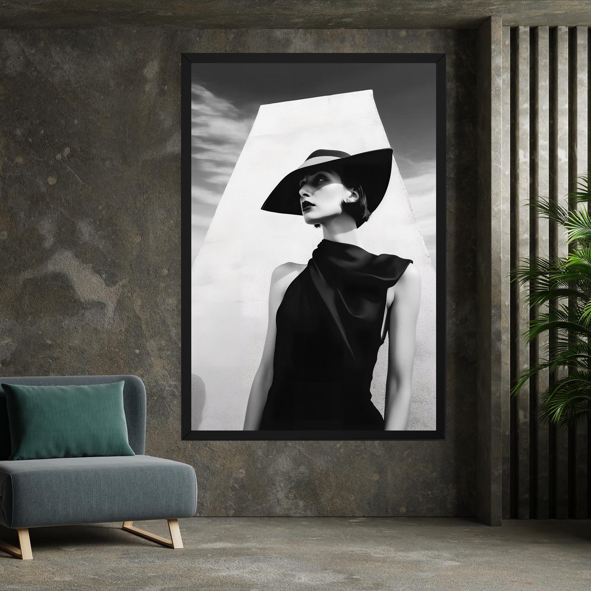 Tablou Canvas Modern Fashion Portrait mockup 7