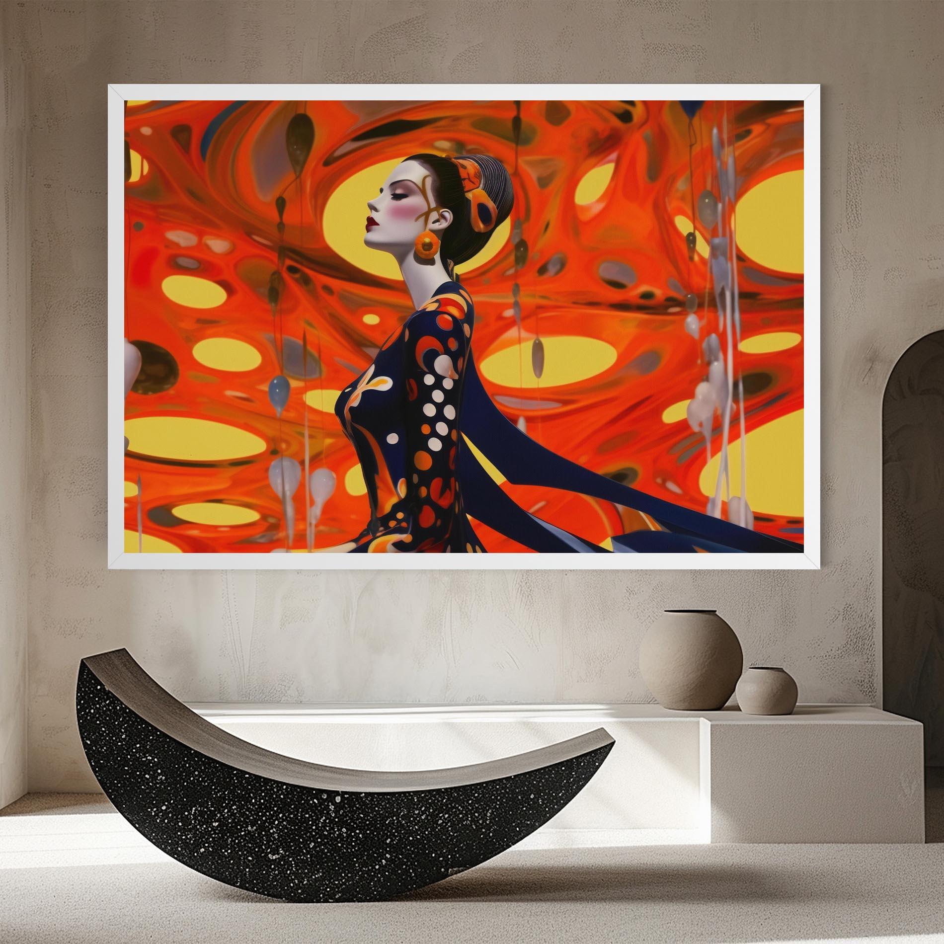 Tablou Canvas Big Orange Accesories mockup 8