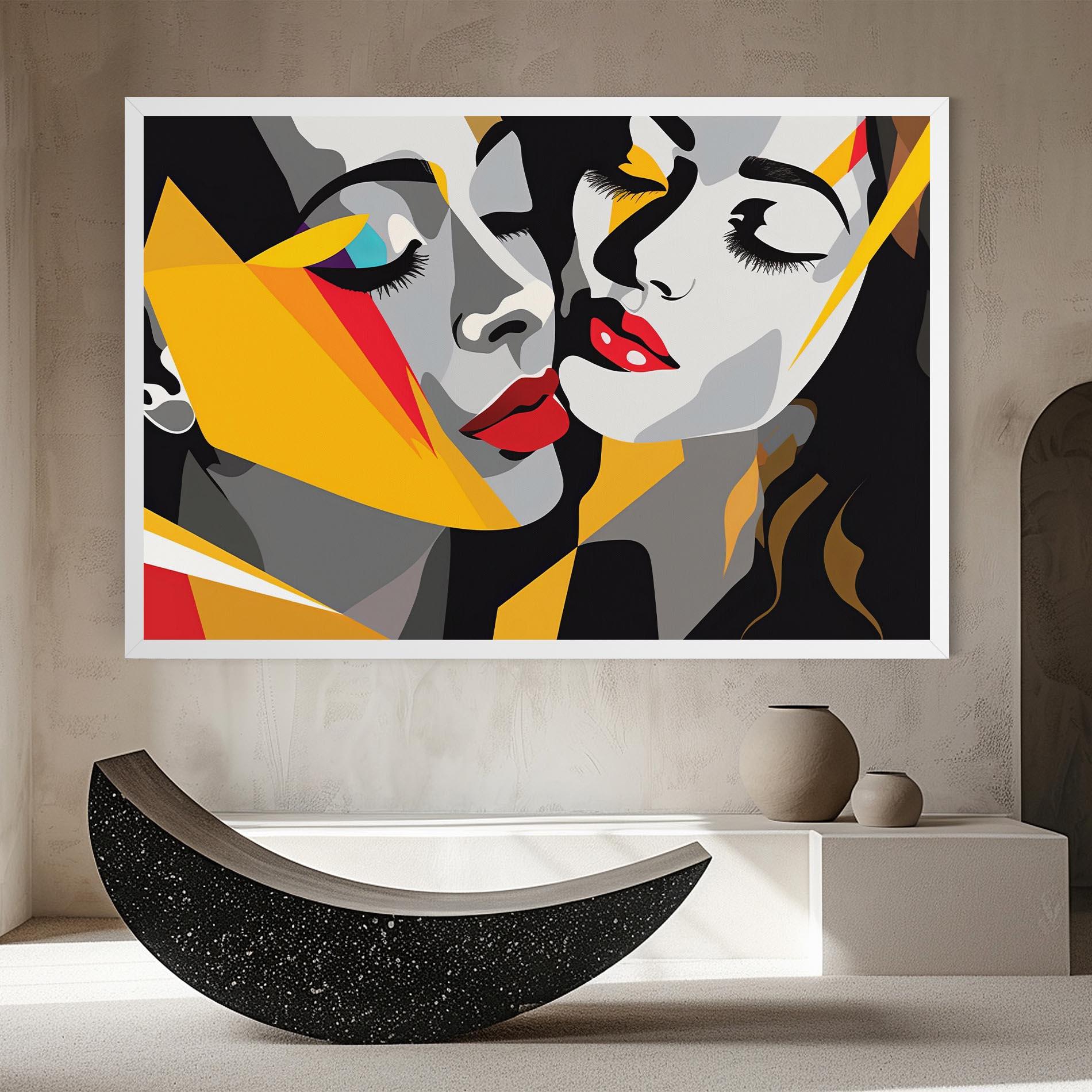 Tablou Canvas Dreamy Modern Female mockup 8